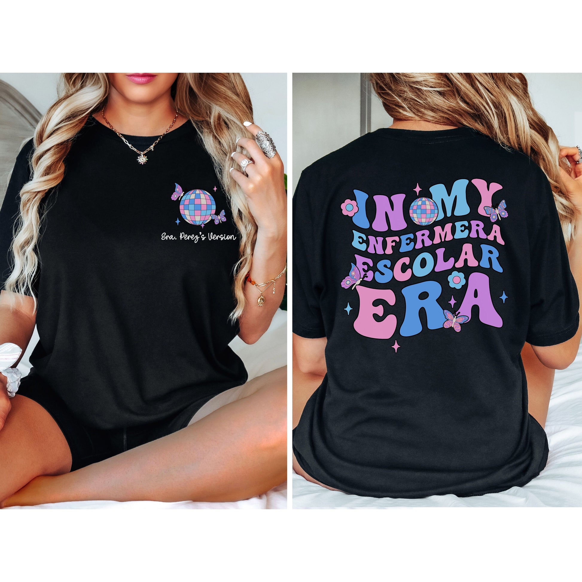 In My Enfermera Escolar Era, School Nurse T Shirt, School Nurse Gift, In My School Nurse Era Shirt, Custom School Nurse Shirt, School Nurse