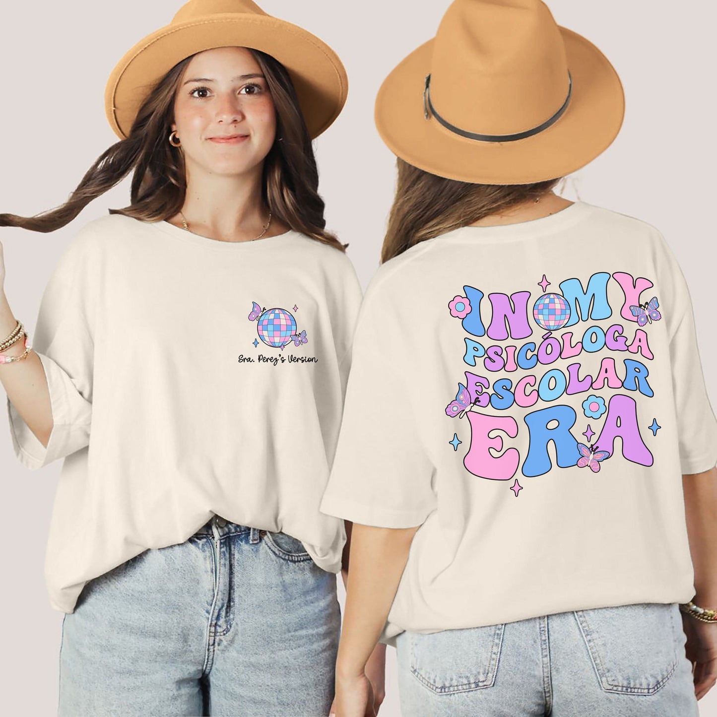 In My Psicóloga Escolar Era, School Psychologist Gift, School Psychology Shirt, In My School Psychologist Era Shirt, School Psychology Gift