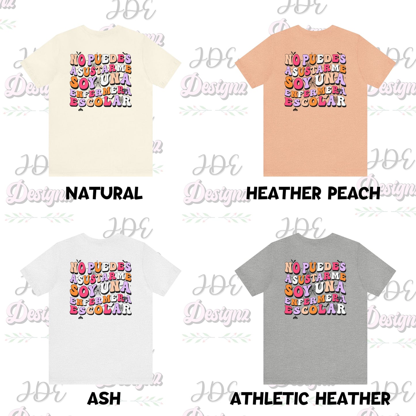 Enfermera Escolar Shirt, Halloween Nurse T Shirt, Nurses Halloween Shirt, Spooky Nurse, School Nurse T Shirt, Halloween School Nurse Shirt