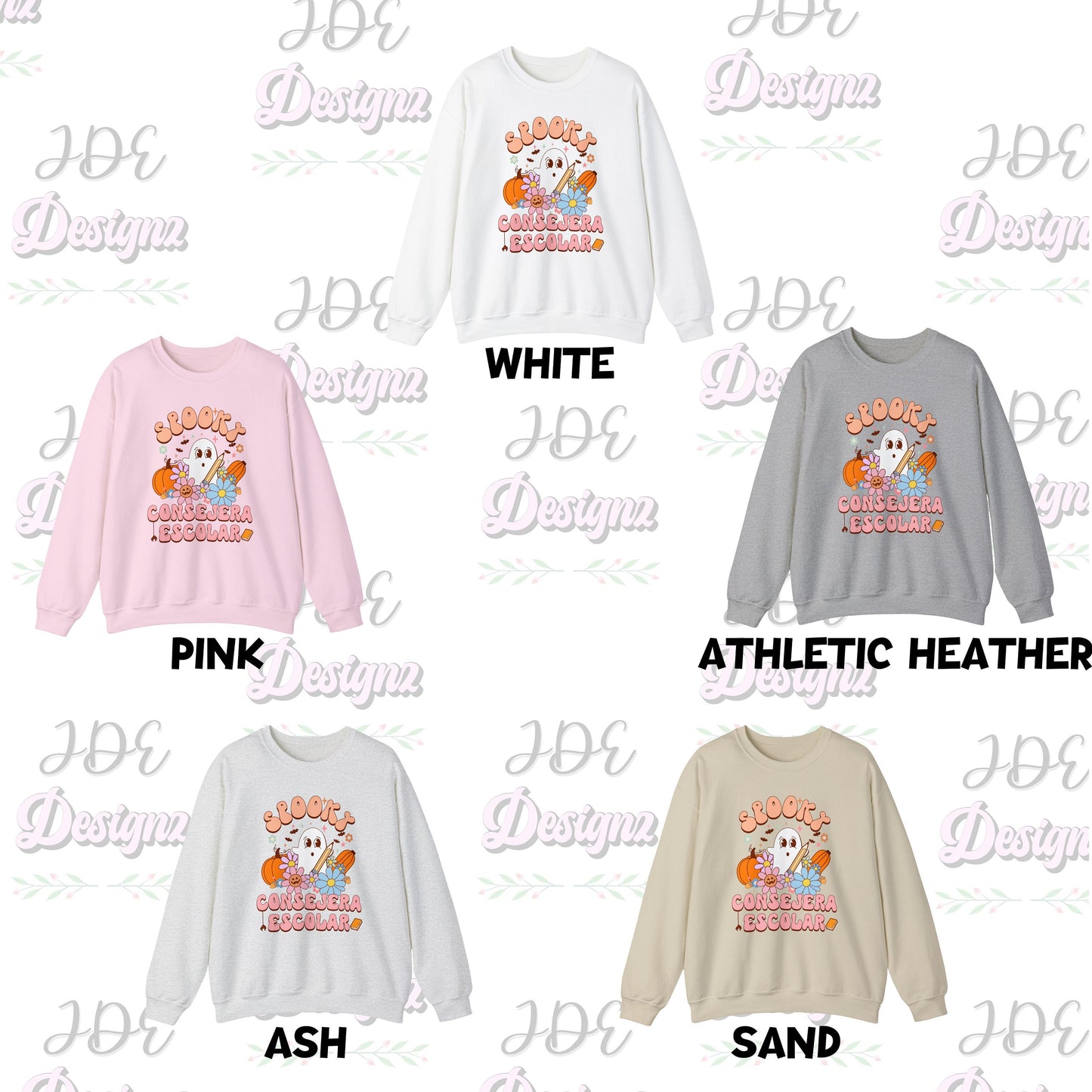 Spooky Consejera Escolar, Halloween Counselor Sweatshirt, School Counselor Halloween, School Counselor Sweater, Spooky School Counselor