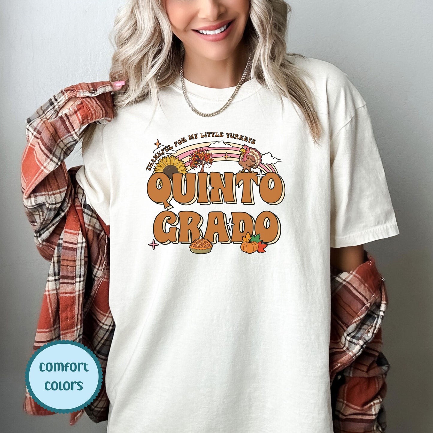 Quinto Grado, Maestra Quinto Grado, Camisas De Maestra, 5th Grade Teacher Shirt, 5th Grade Teacher T Shirt, Thankful 5th Grade Teacher