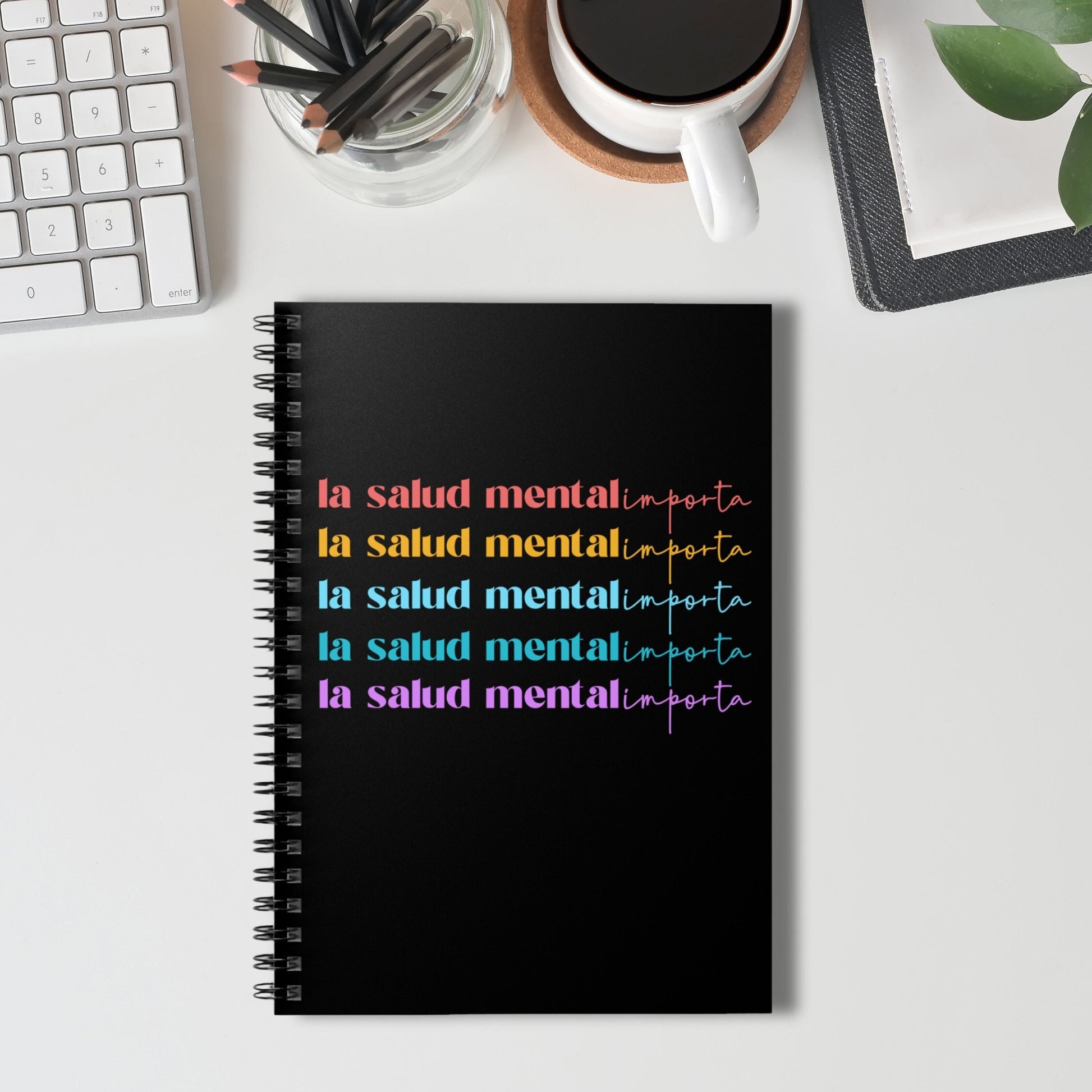 La Salud Mental, Mental Health Matters, Spiral Journal Mental Health, School Psychologists, Counselor Gifts, Mental Health Journal
