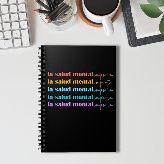 La Salud Mental, Mental Health Matters, Spiral Journal Mental Health, School Psychologists, Counselor Gifts, Mental Health Journal