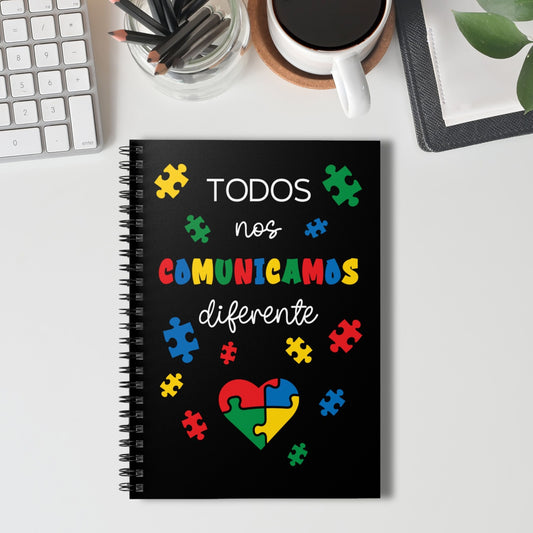 Autismo Notebook, Cuaderno Autismo, Autism Awareness Notebook, Amo a Alguien Con Autismo, Neurodiversity, Special Education Journal, Autismo