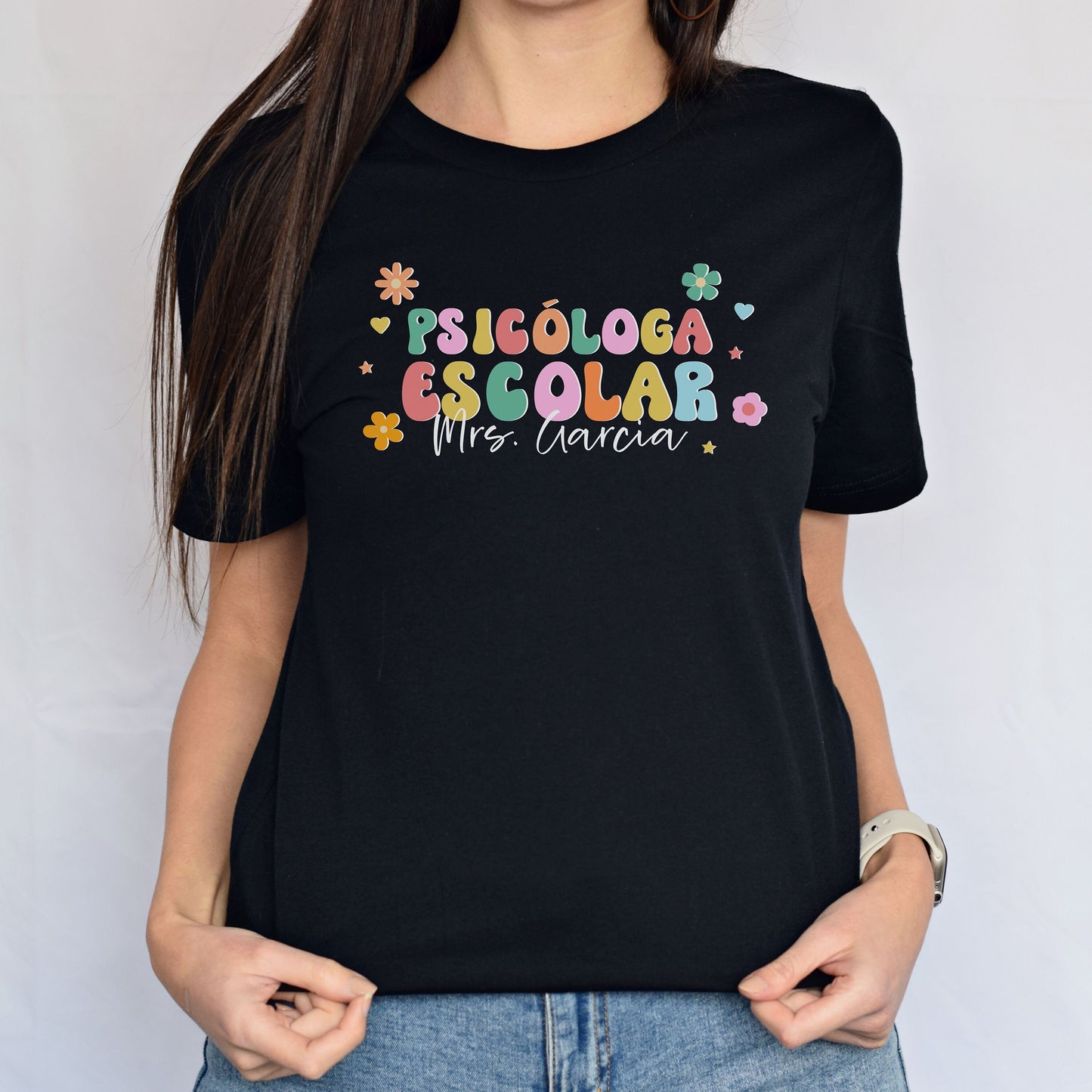 Psicóloga Escolar Shirt, School Psychologist Gift, School Psychology Shirt, School Psychology Gift, School Psychology Gift, Psicologa Tee