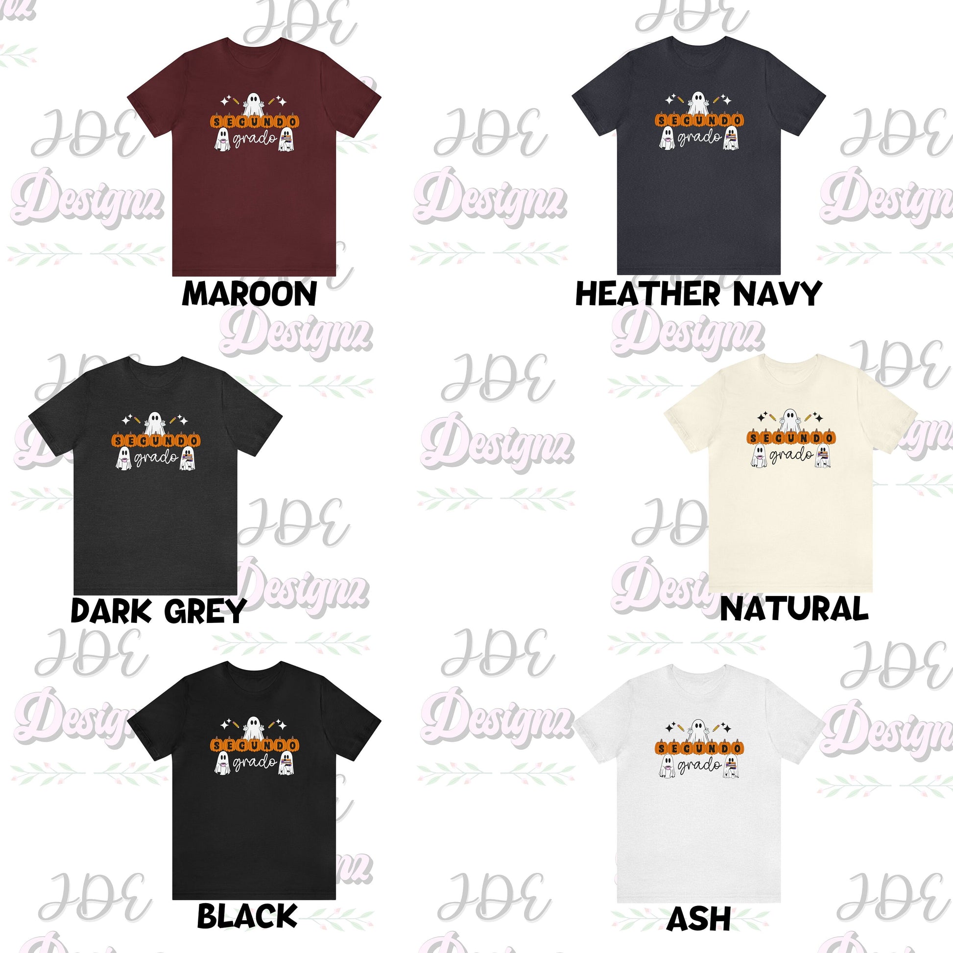 Segundo Grado, Maestra Segundo Grado, Camisas De Maestra, 2nd Grade Teacher Shirt, Halloween Second Grade, Spooky Second Grade Teacher