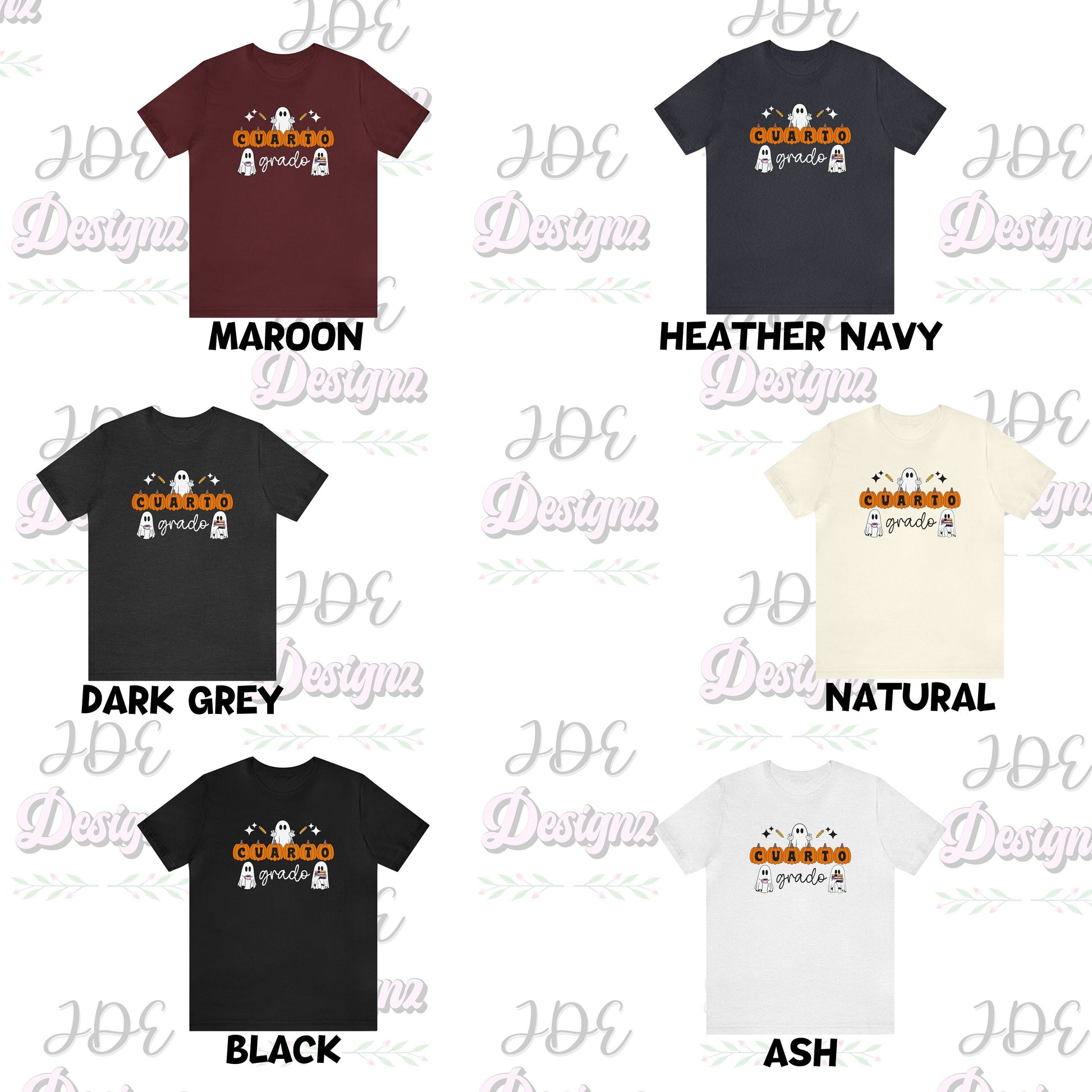 Cuarto Grado, Maestra Cuarto Grado, Camisas De Maestra, 4th Grade Teacher Shirt, Halloween Fourth Grade, Spooky 4th Grade Teacher Shirt