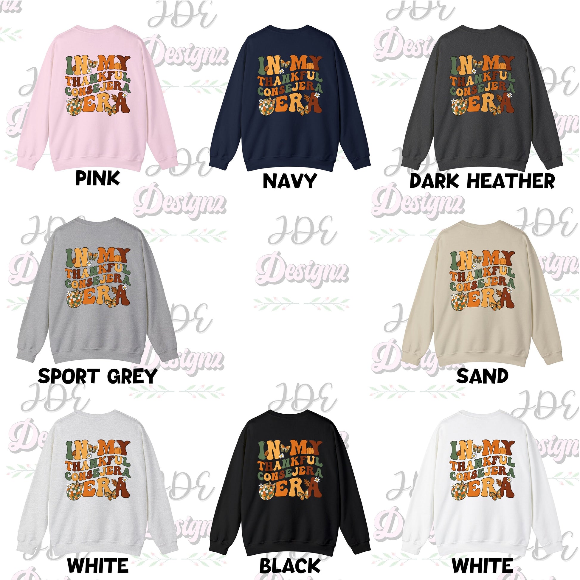 Thankful Consejera Escolar Era , Counselor Thanksgiving Shirt, Guidance Counselor Shirt, Fall School Counselor Shirt, School Counselor Gift