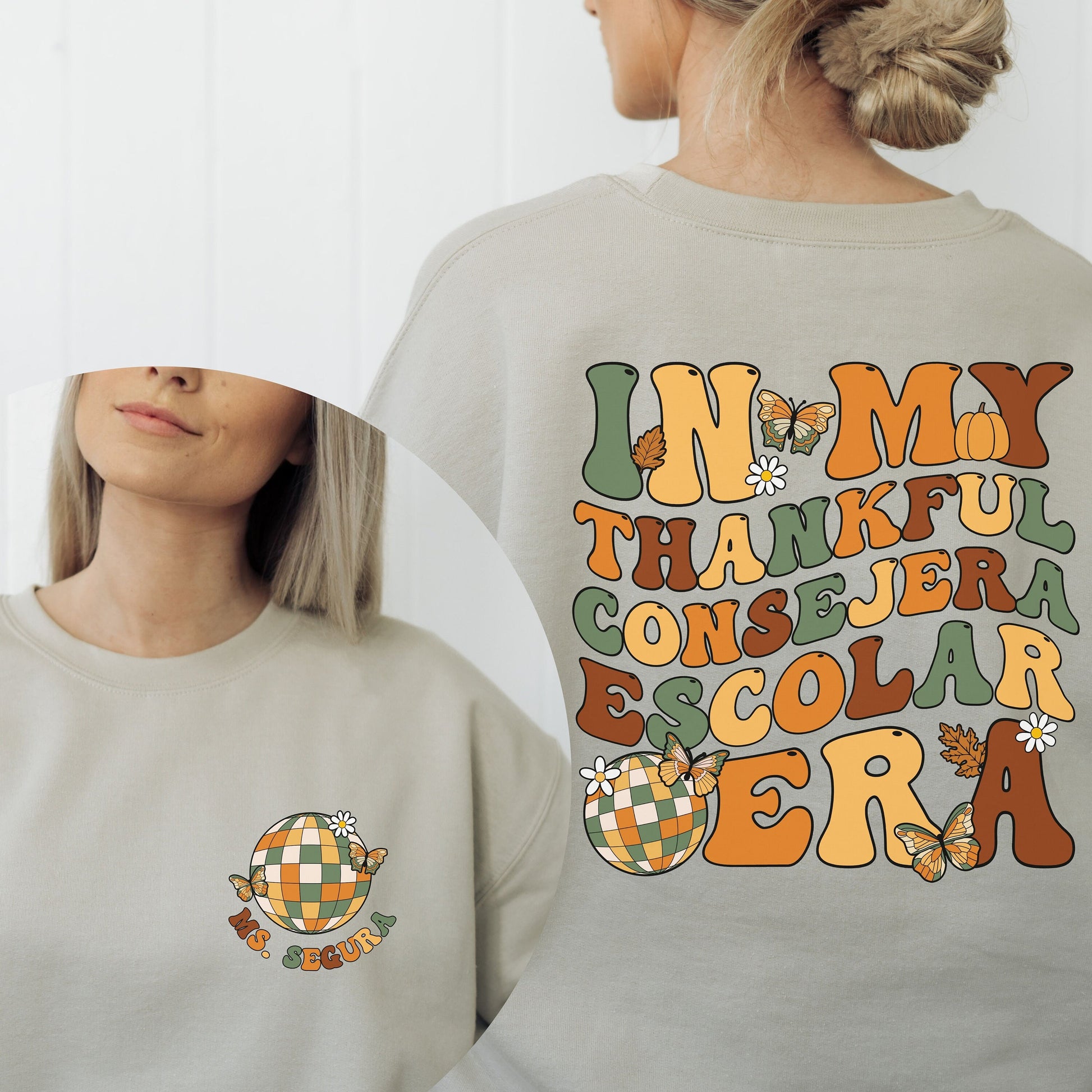 Consejera Escolar Era Sweatshirt, Counselor Thanksgiving Shirt, Guidance Counselor Shirt, Fall School Counselor Shirt, School Counselor Gift
