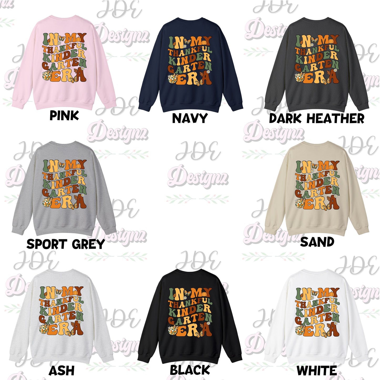 In My Thankful Kindergarten Era Sweatshirt, Thankful Kindergarten Maestra, Thanksgiving Kindergarten, K Is For Kinder, Kindergarten T Shirt