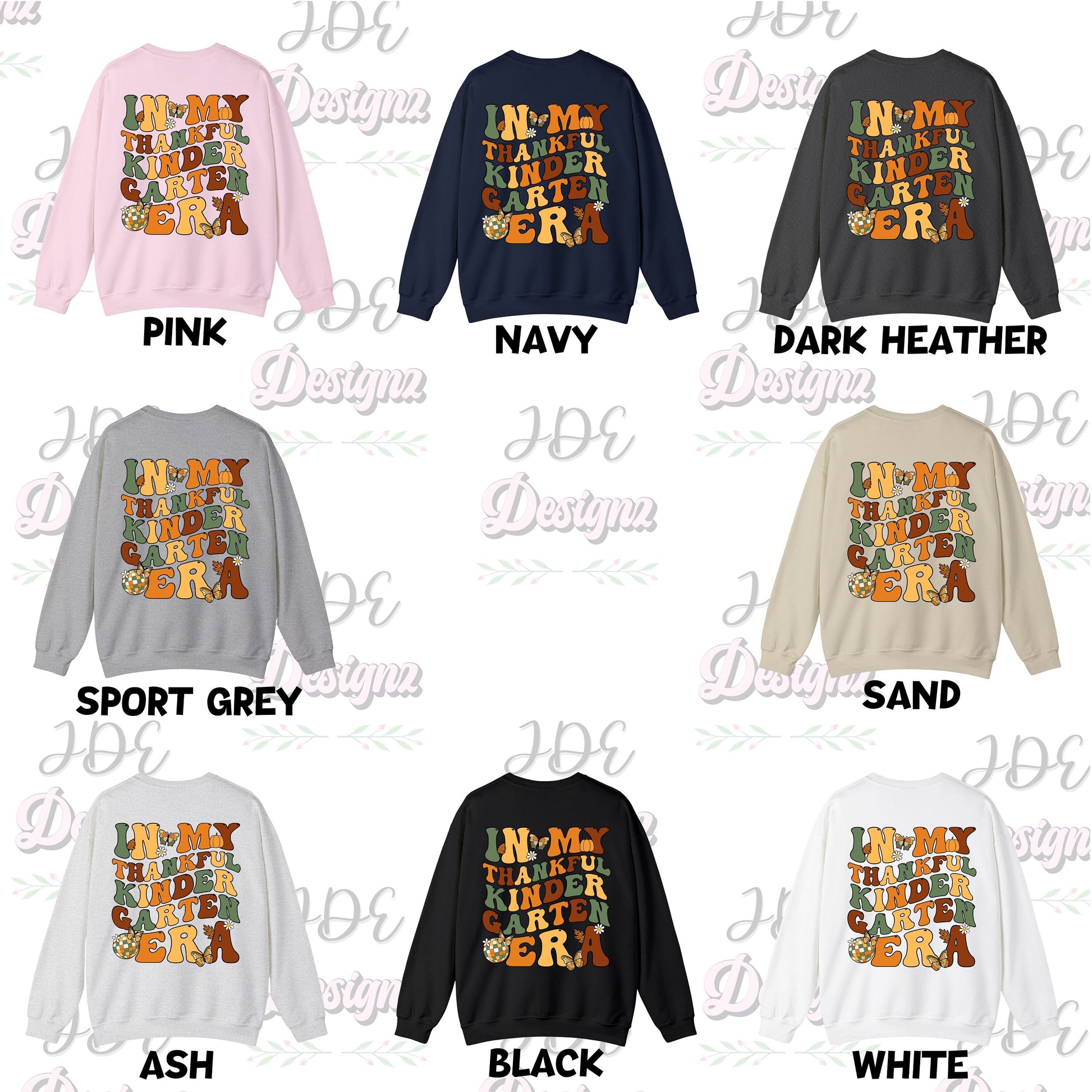 In My Thankful Kindergarten Era Sweatshirt, Thankful Kindergarten Maestra, Thanksgiving Kindergarten, K Is For Kinder, Kindergarten T Shirt