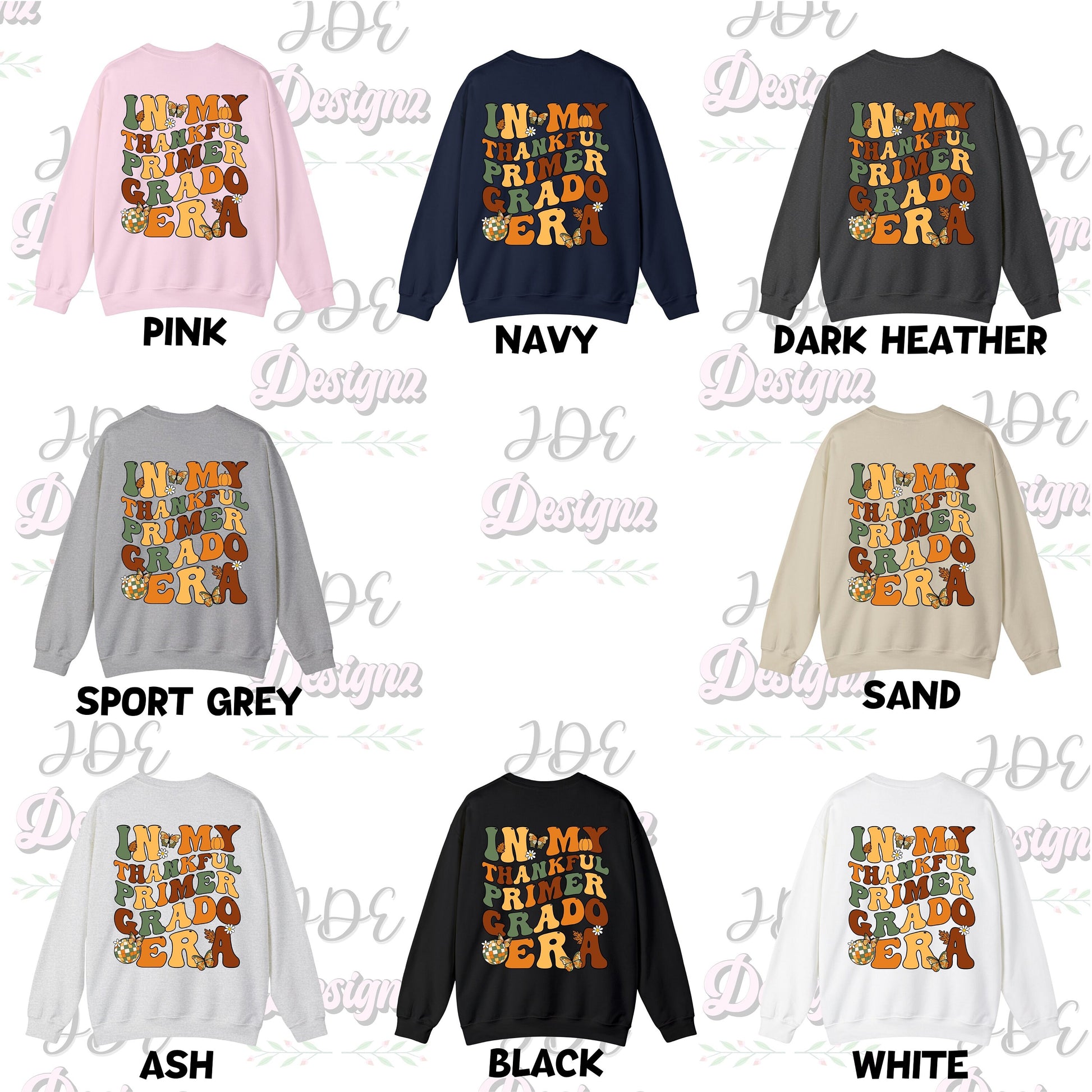 Thankful Primer Grado Era Sweatshirt, Maestra Primer Grado, 1st Grade Teacher T Shirt, First Grade Teacher Shirt, Thankful First Grade