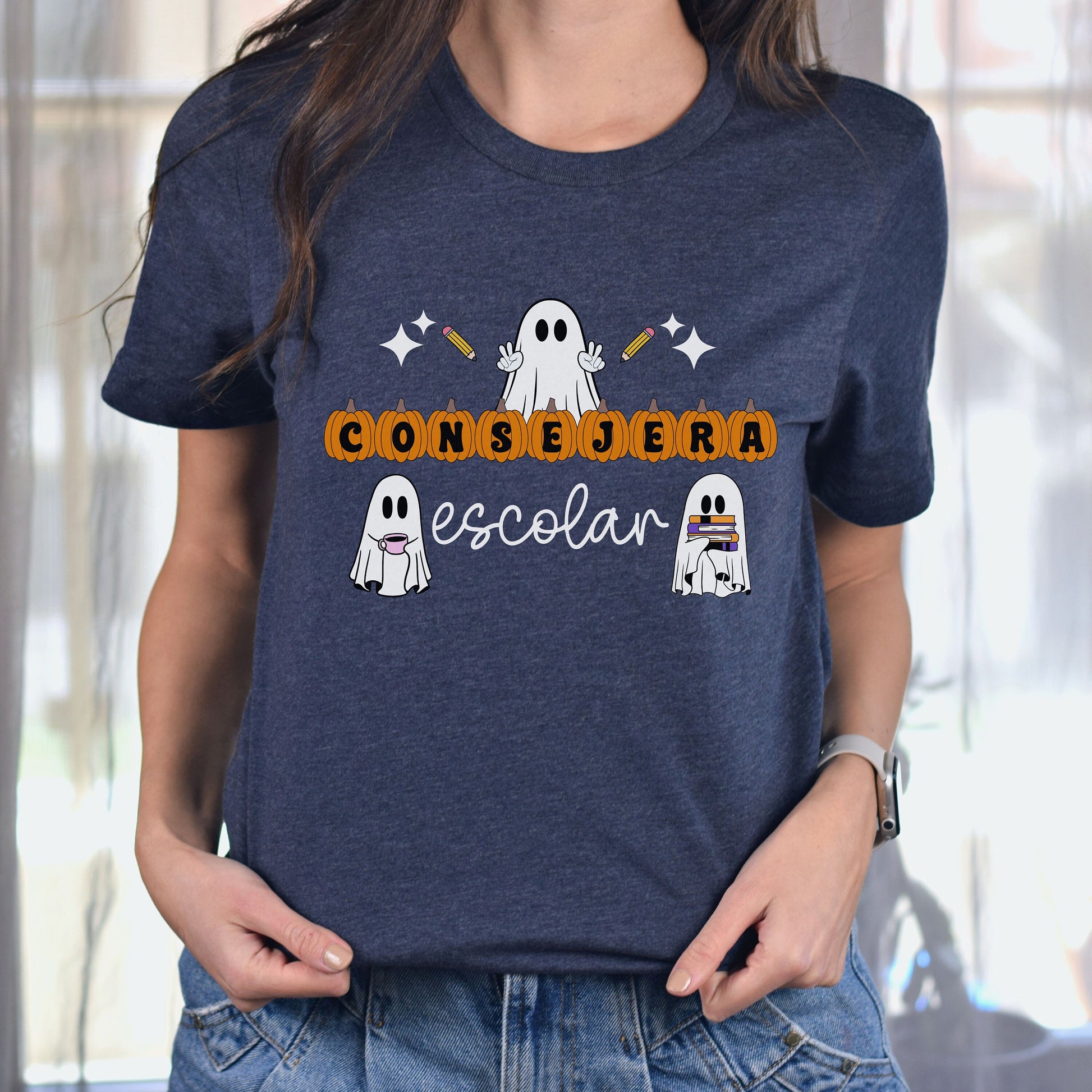 Consejera Escolar T Shirt, Halloween Counselor Shirt, School Counselor Halloween, School Counselor Shirt, Spooky School Counselor Shirt