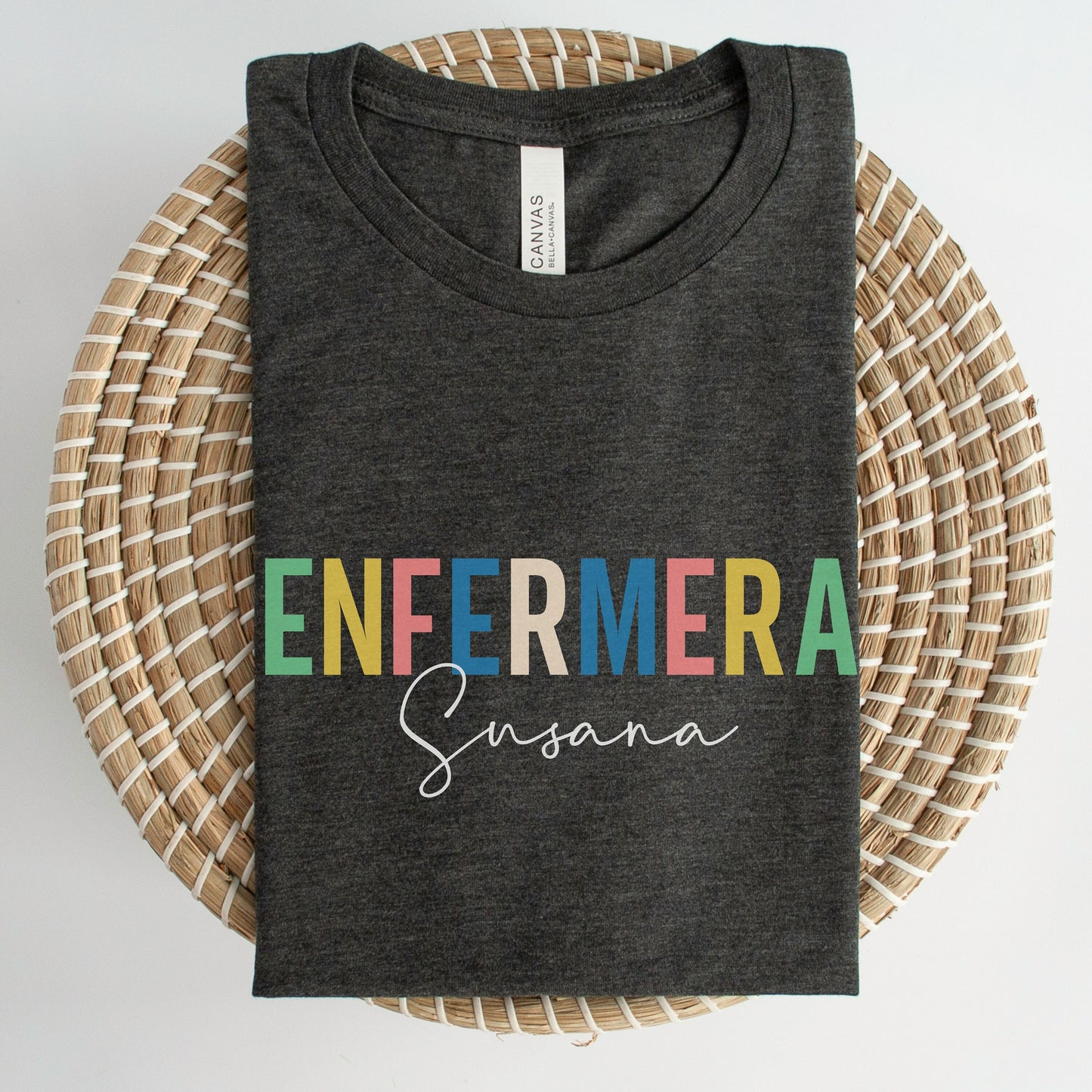 Enfermera Latina, Mujeres En Medicina, Enfermera T Shirt, Enfermera Shirt, Nurse Shirt, La Enfermera Shirt, Spanish Nurse, Registered Nurse