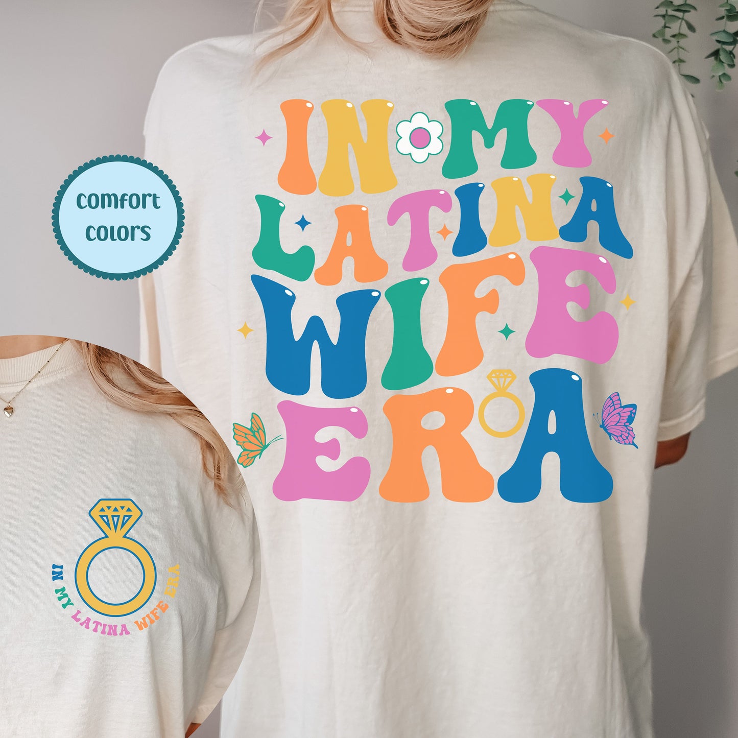 In My Latina Wife Era, Latina Wife Shirt, Latina Bride Gift, Spanish Wife Shirt, Hispanic Wife Shirt, Latina T Shirt, Retro Latina Shirt