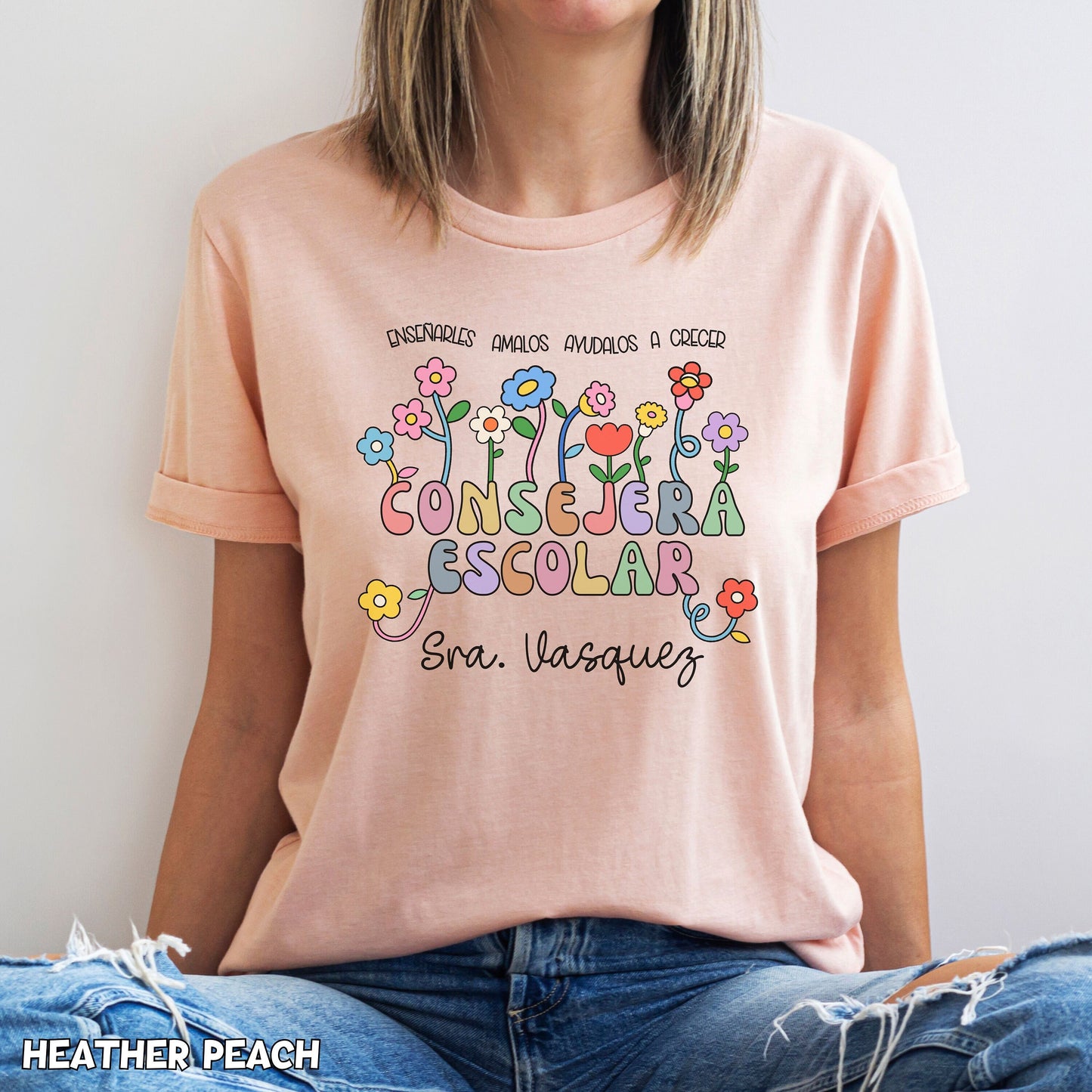 Consejera Escolar Tee, School Counselor Tee, Guidance Counselor Shirt, School Counselor Gift, Consejera Escolar Gift, Regalo Para Consejera