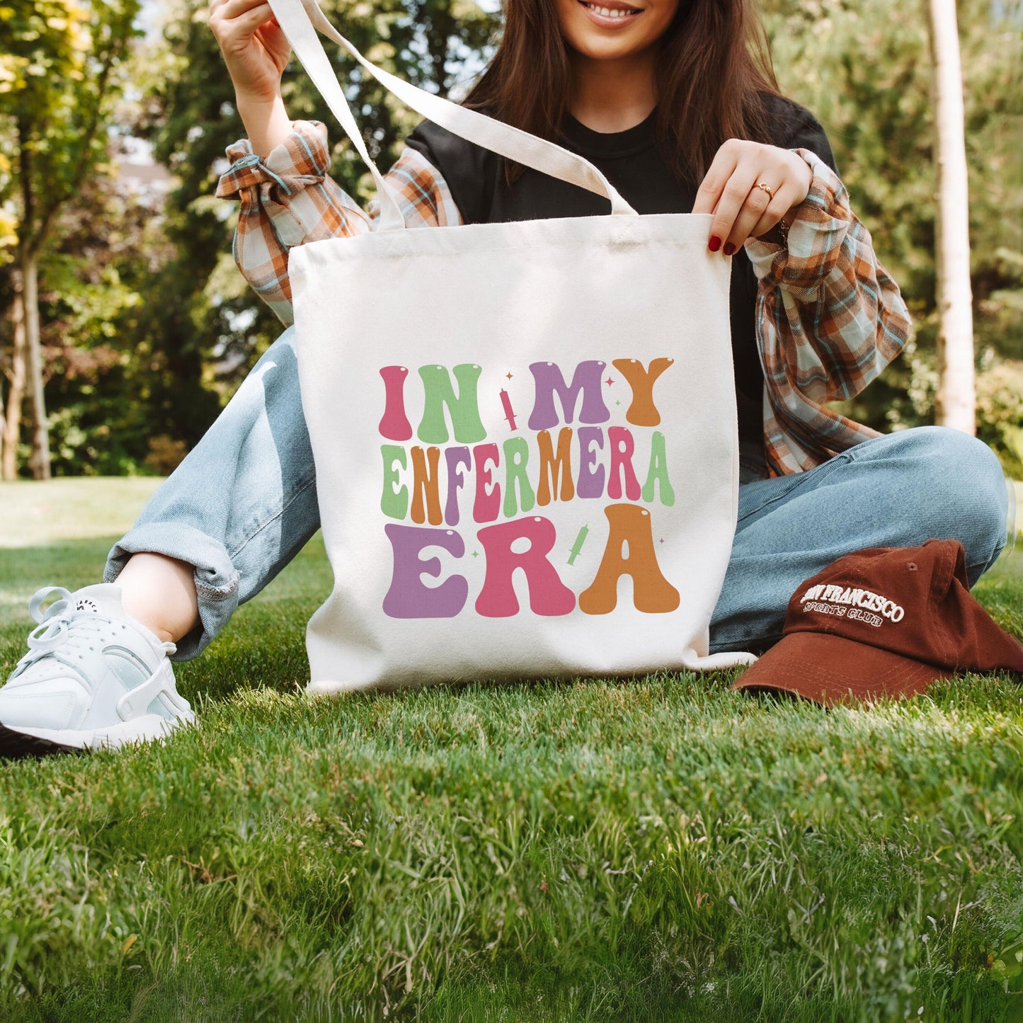 In My Enfermera Era, In My Nurse Era, Enfermera Latina, Mujeres En Medicina, Enfermera Tote Bag,Nurse Tote Bag Gift, La Enfermera Tote Bag