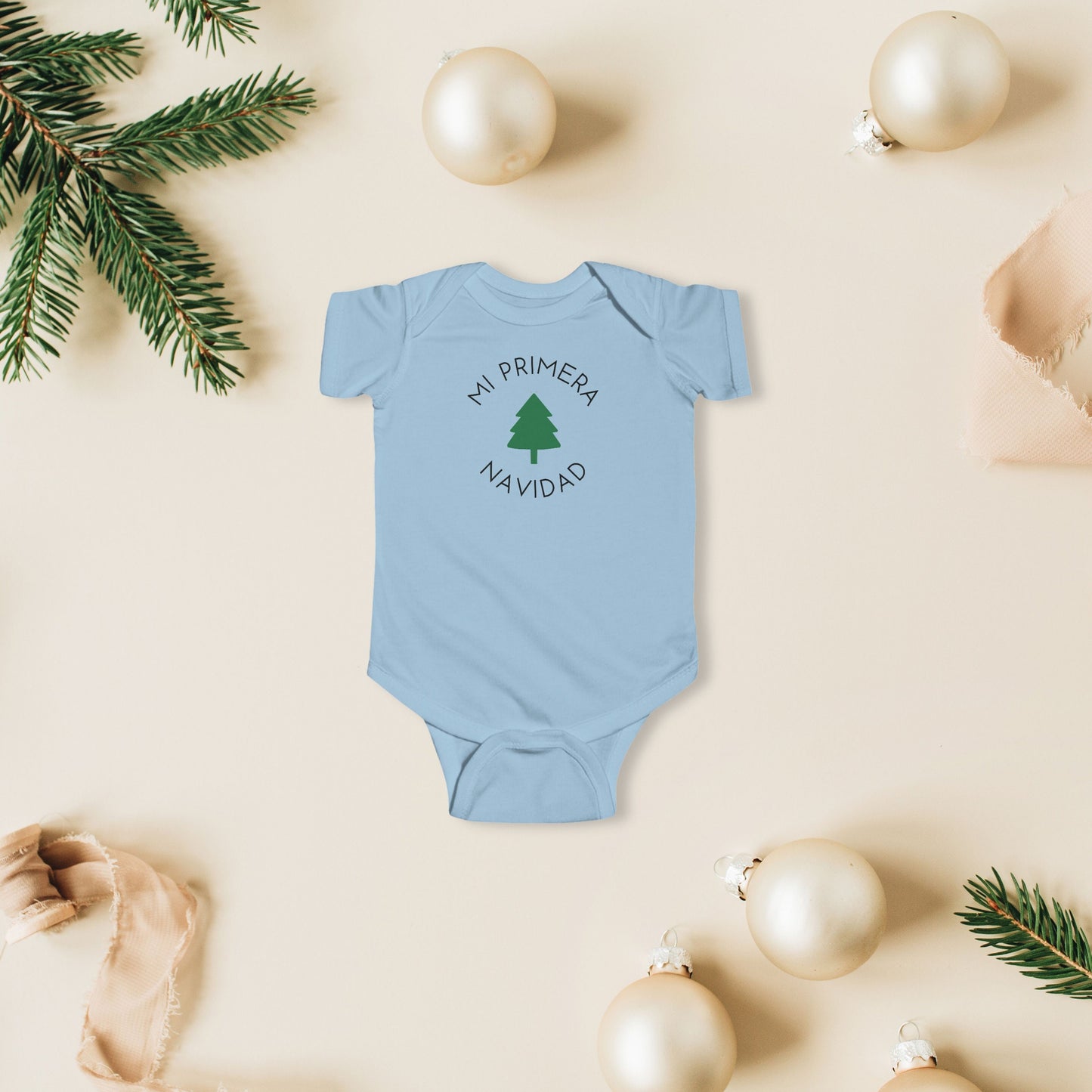 Mi Primera Navidad, My First Christmas, My First Christmas Onesie, First Christmas Baby Outfit, Christmas Baby Onesie, My First Baby Onesie