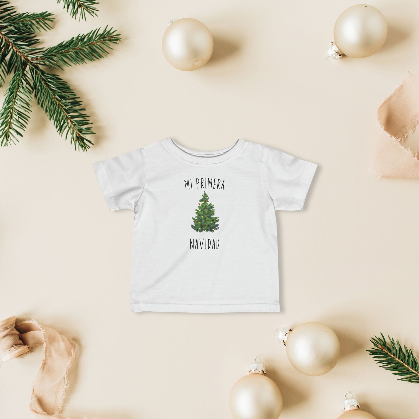 Mi Primera Navidad, My First Christmas, My First Christmas Onesie, First Christmas Baby Outfit, Christmas Baby Onesie, My First Baby Onesie