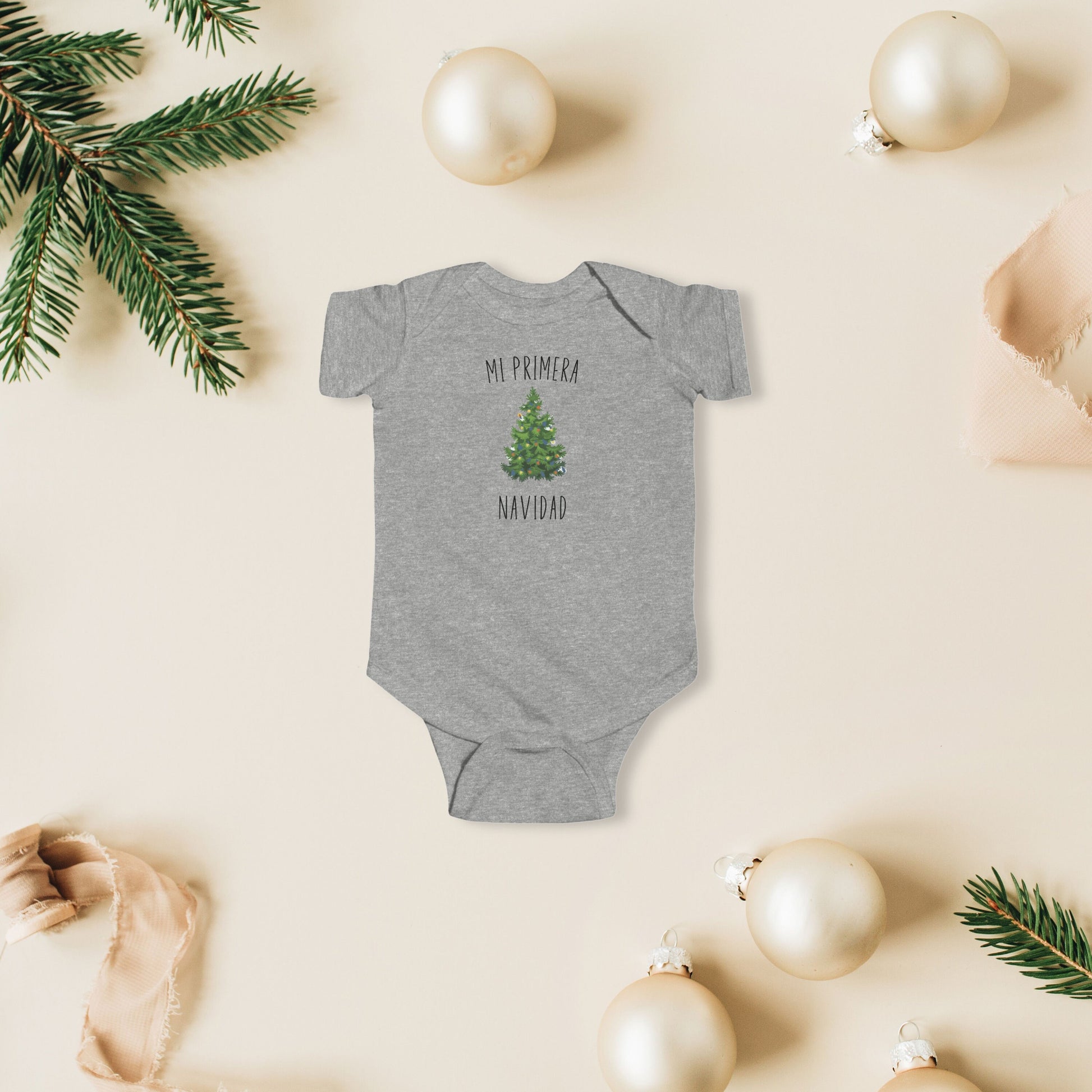 Mi Primera Navidad, My First Christmas, My First Christmas Onesie, First Christmas Baby Outfit, Christmas Baby Onesie, My First Baby Onesie