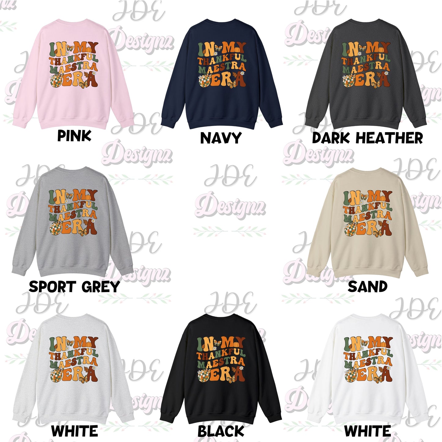 In My Thankful Maestra Era, Thanksgiving Teacher Sweater, Thankful Teacher T Shirt, Autumn Teacher Shirt, Teacher Thanksgiving Shirt