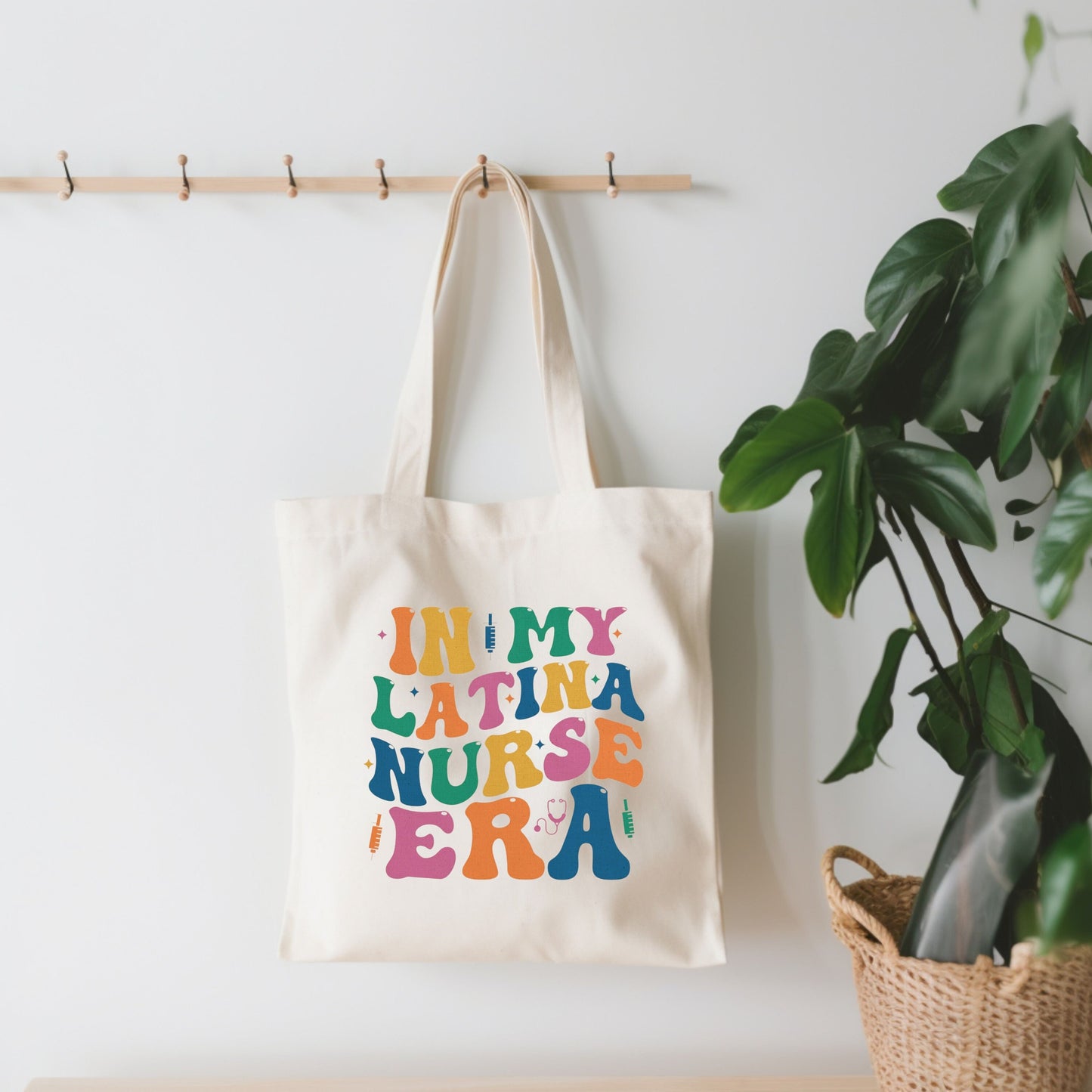 In My Latina Nurse Era, In My Nurse Era, Enfermera Latina, Mujeres En Medicina, Enfermera Tote Bag, La Enfermera Tote Bag, Latina Nurse Gift