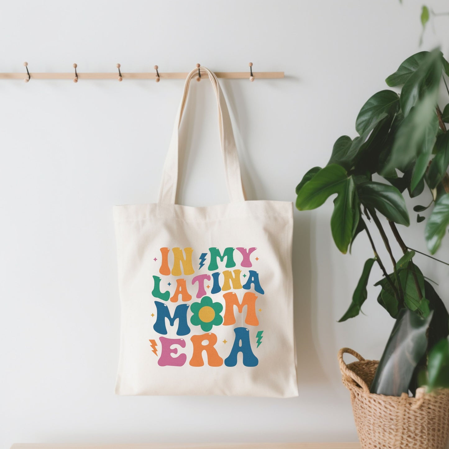 Latina Mom Tote Bag, In My Mom Era Tote Bag, Gift For Latina Mom, Pregnancy Announcement, Latina Mom Gift, Latina Mama Gift