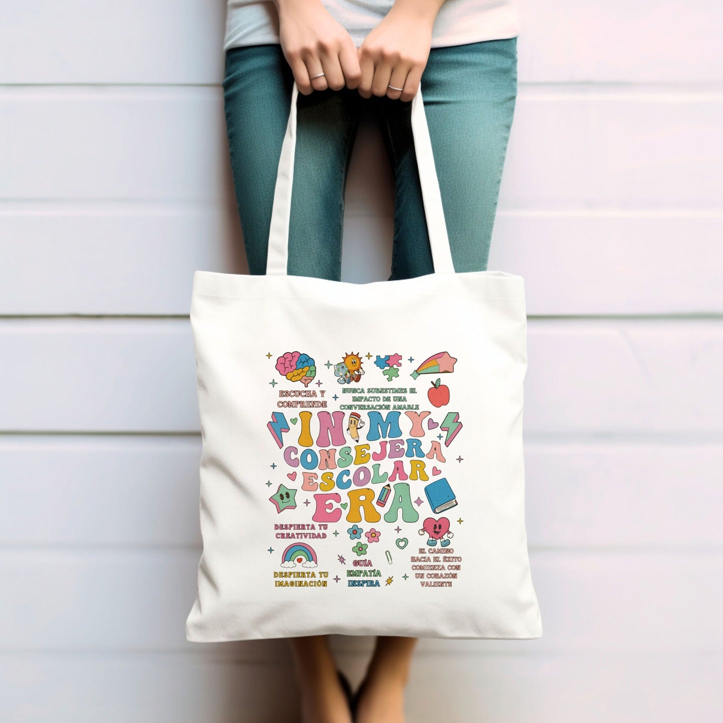 Consejera Escolar Era Tote Bag, School Counselor Tote Bag, Gift For School Counselor, My School Counselor Era, School Counselor Appreciation