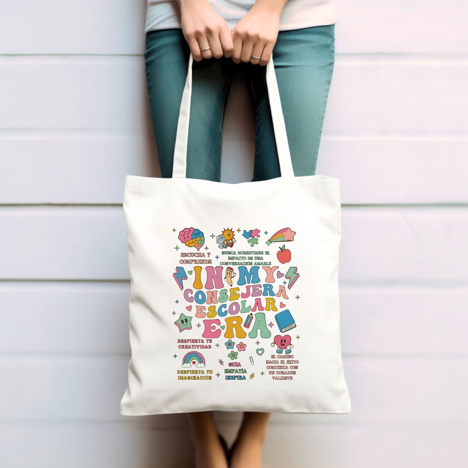 Consejera Escolar Era Tote Bag, School Counselor Tote Bag, Gift For School Counselor, My School Counselor Era, School Counselor Appreciation