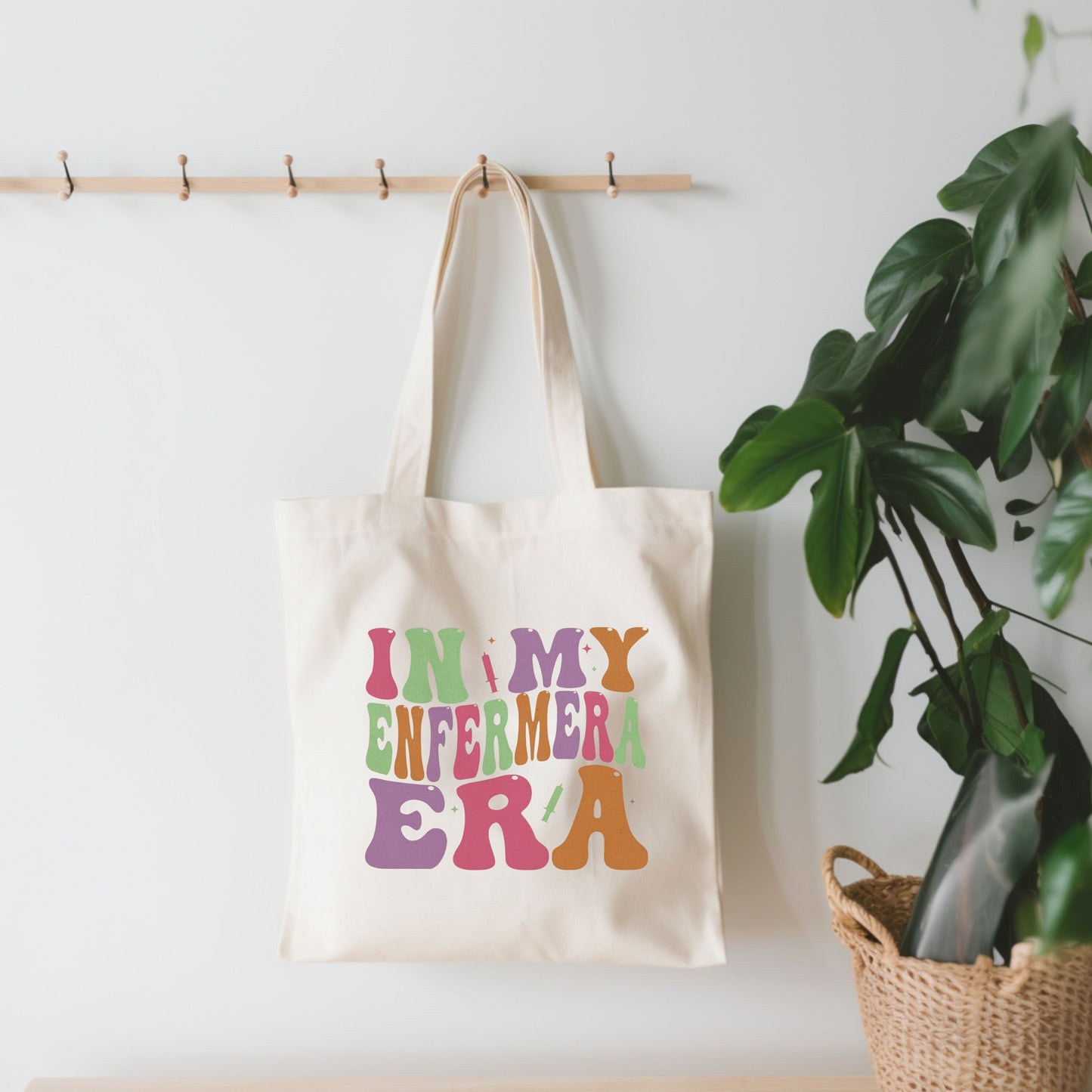 In My Enfermera Era, In My Nurse Era, Enfermera Latina, Mujeres En Medicina, Enfermera Tote Bag,Nurse Tote Bag Gift, La Enfermera Tote Bag