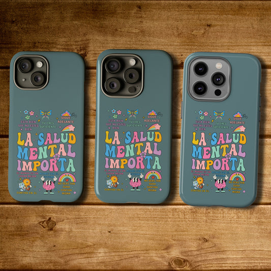 La Salud Mental Phone Case, Mental Health Matters, Mental Health iPhone Case, Self Love iPhone Case, Mental Health Trendy Phone Case