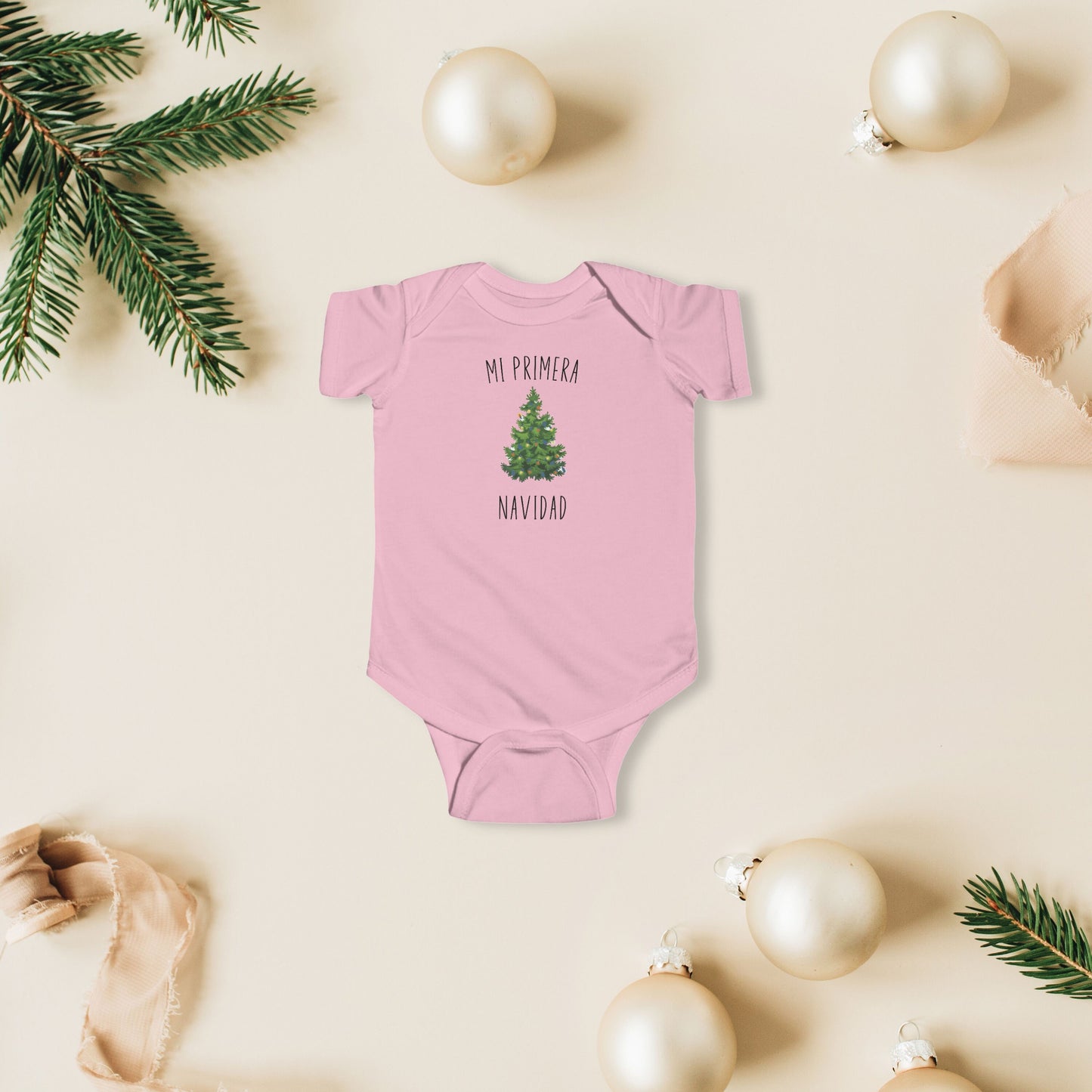Mi Primera Navidad, My First Christmas, My First Christmas Onesie, First Christmas Baby Outfit, Christmas Baby Onesie, My First Baby Onesie