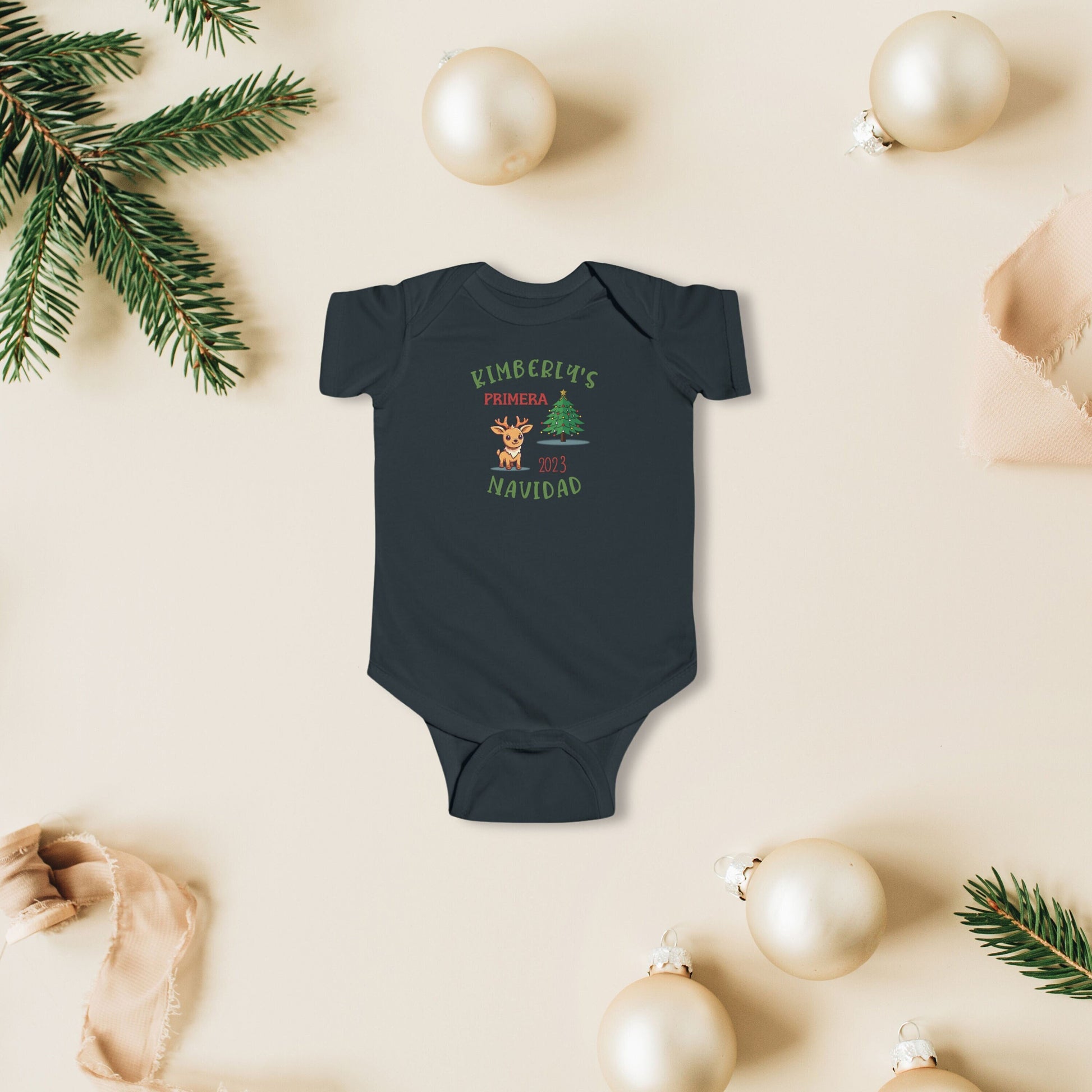 Mi Primera Navidad, My First Christmas, My First Christmas Onesie, First Christmas Baby Outfit, Christmas Baby Onesie, My First Baby Onesie