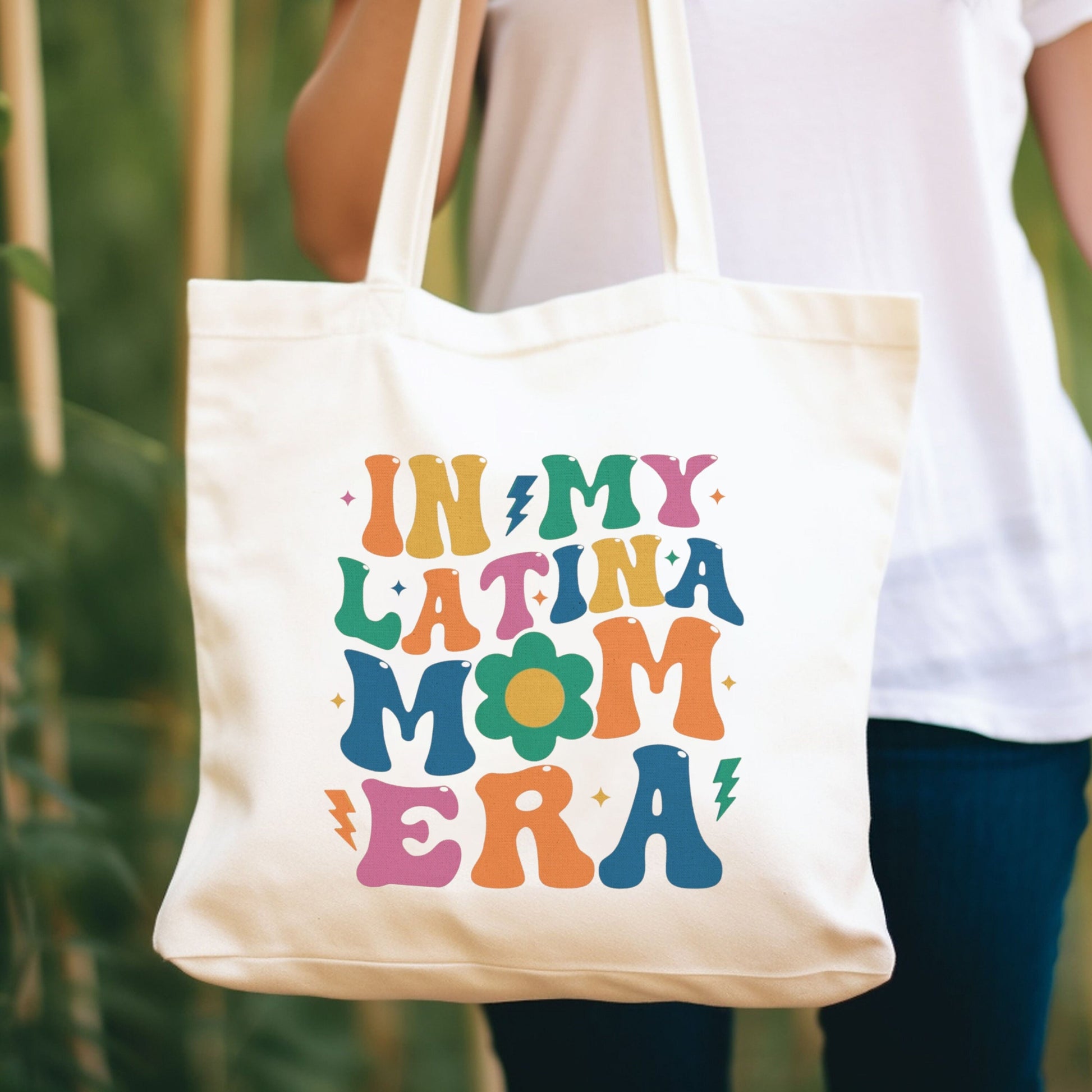 Latina Mom Tote Bag, In My Mom Era Tote Bag, Gift For Latina Mom, Pregnancy Announcement, Latina Mom Gift, Latina Mama Gift