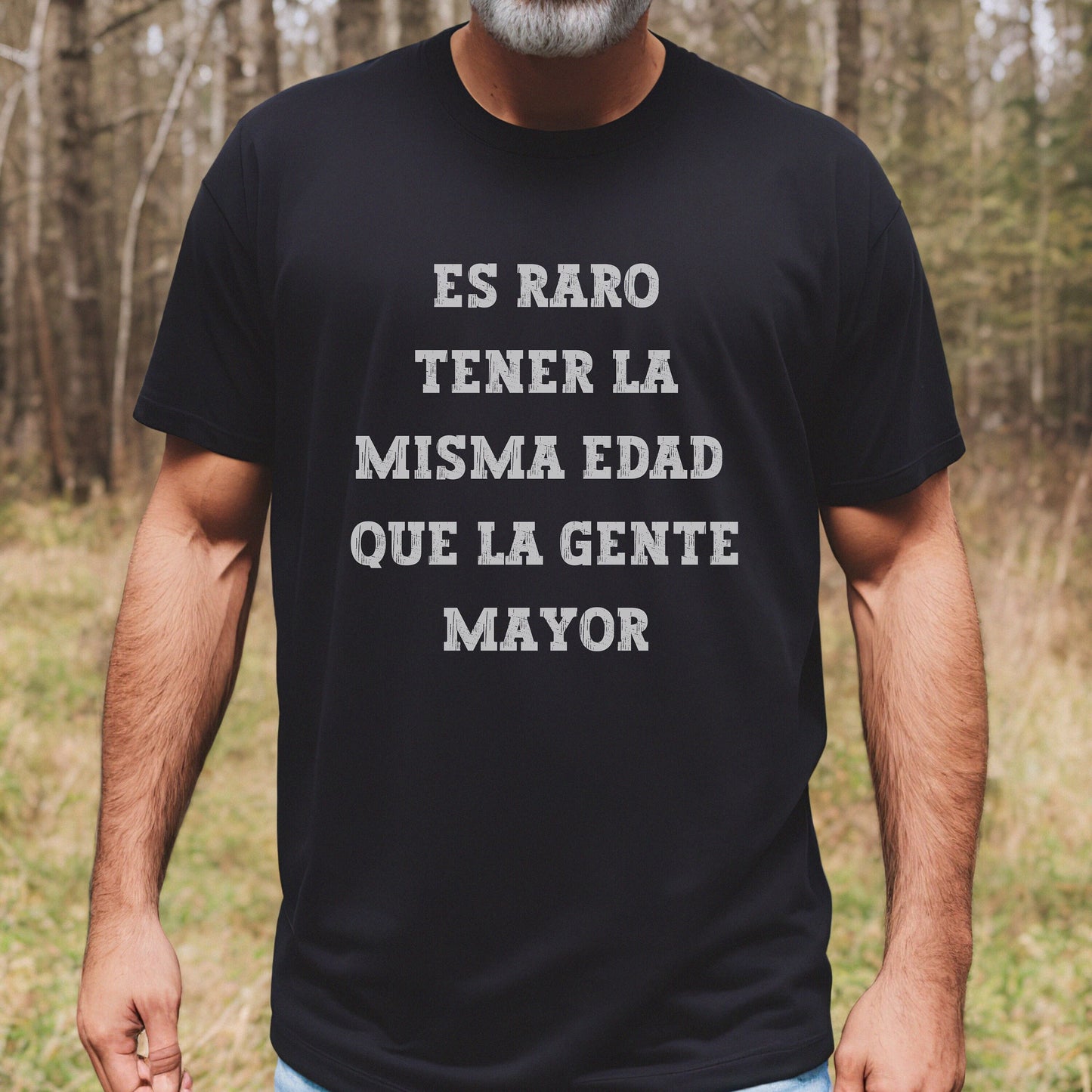 Es Raro Tener La Misma Edad Que La Gente Mayor, Regalo Para Esposo, Regalo Para Abuelo, Mens Funny Shirts, Funny Men's Shirts, Gifts For Him