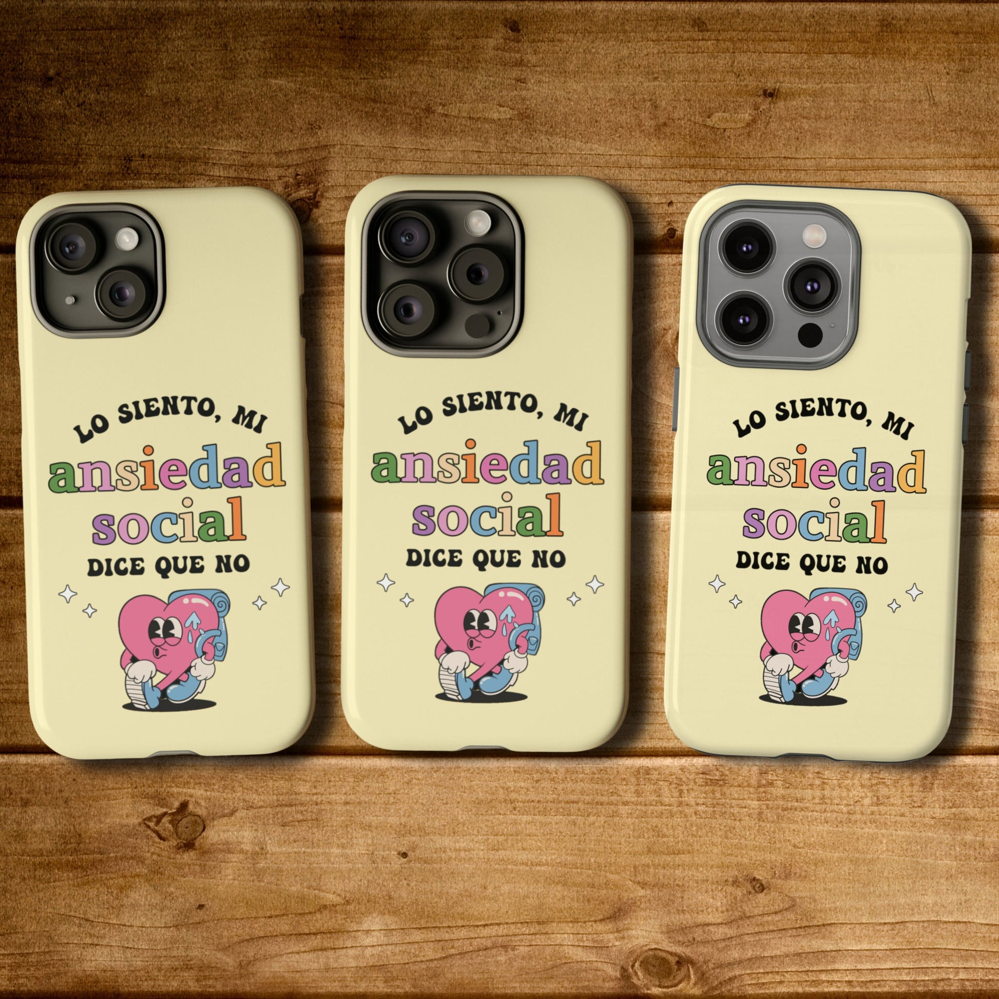 Mi Ansiedad Social Dice Que No, Mental Health Matters, Mental Health iPhone Case, Self Love iPhone Case, Anxiety Phone Case, iPhone 14 Case