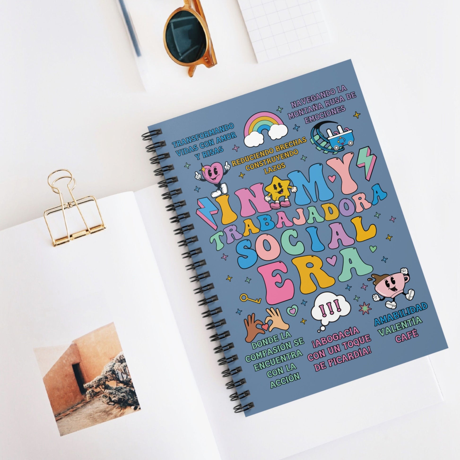 In My Trabajadora Social Era, Trabajadora Social Notebook, Social Worker Notebook, Gift For Social Worker, Social Worker Journal