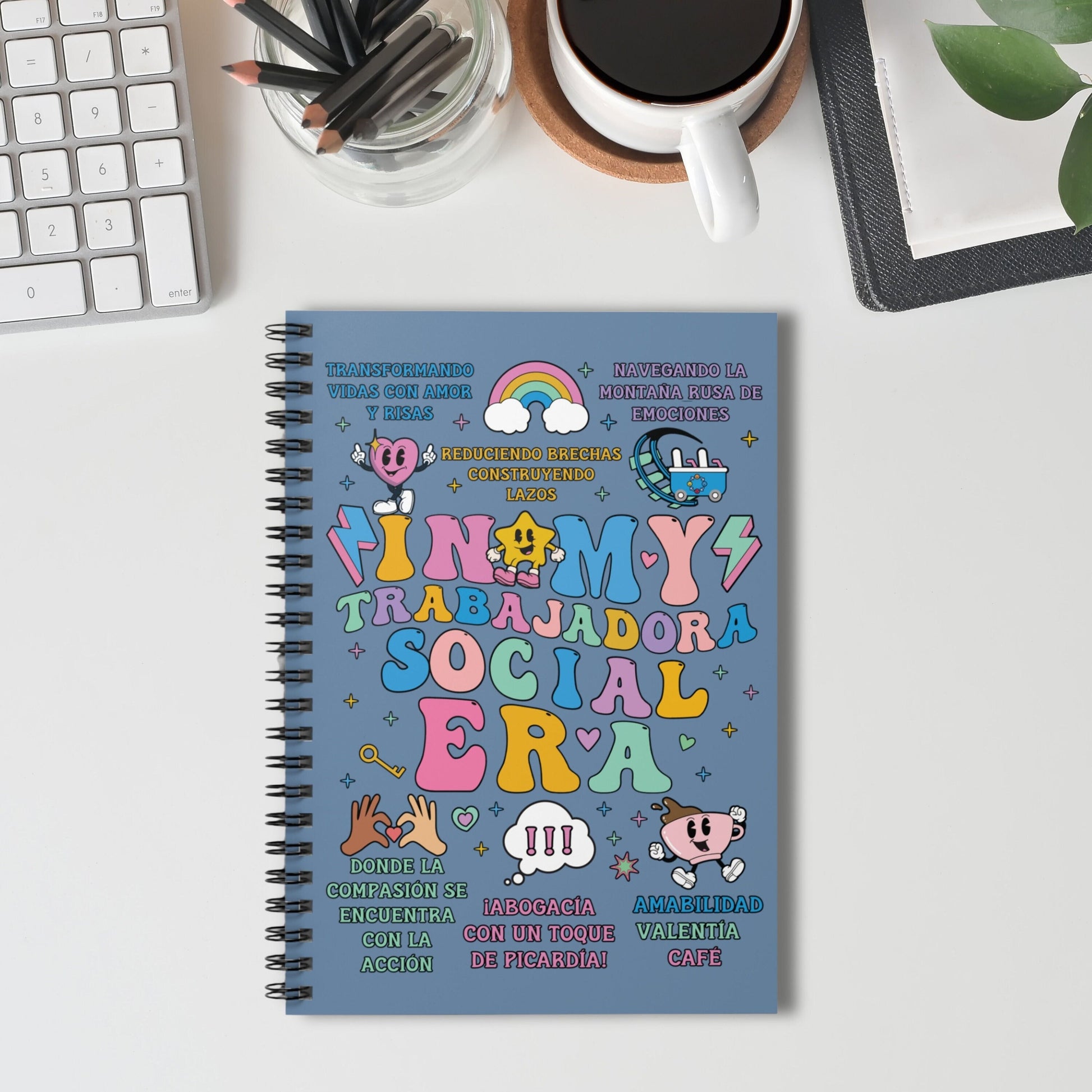 In My Trabajadora Social Era, Trabajadora Social Notebook, Social Worker Notebook, Gift For Social Worker, Social Worker Journal