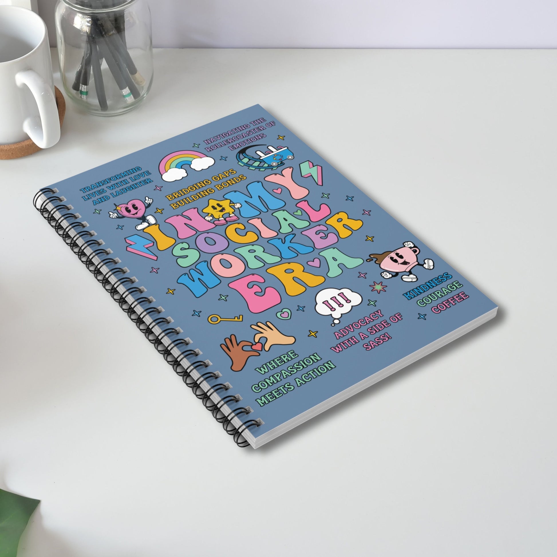 In My Social Worker Era, Social Worker Notebook, Gift For Social Worker, Social Worker Journal, New Social Worker, School Social Worker