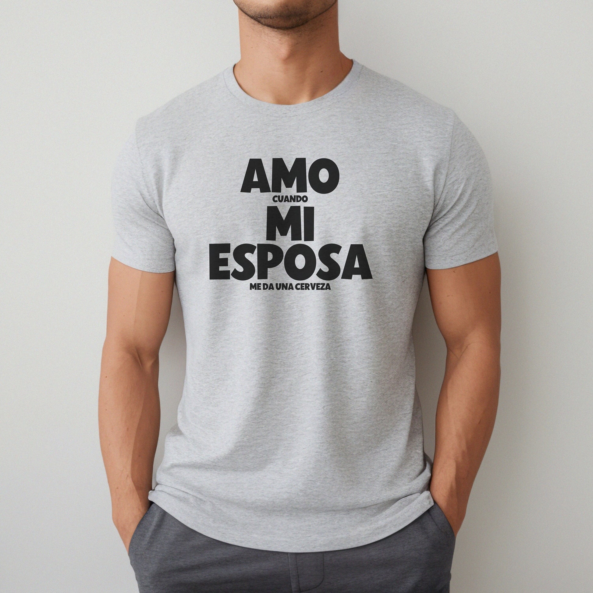 Amo Mi Esposa, Regalo Para Esposo, Regalos Para Hombre, Mens Funny Shirts, Funny Men's Shirts, Gifts For Him, Dia Del Padre, Beer Shirt