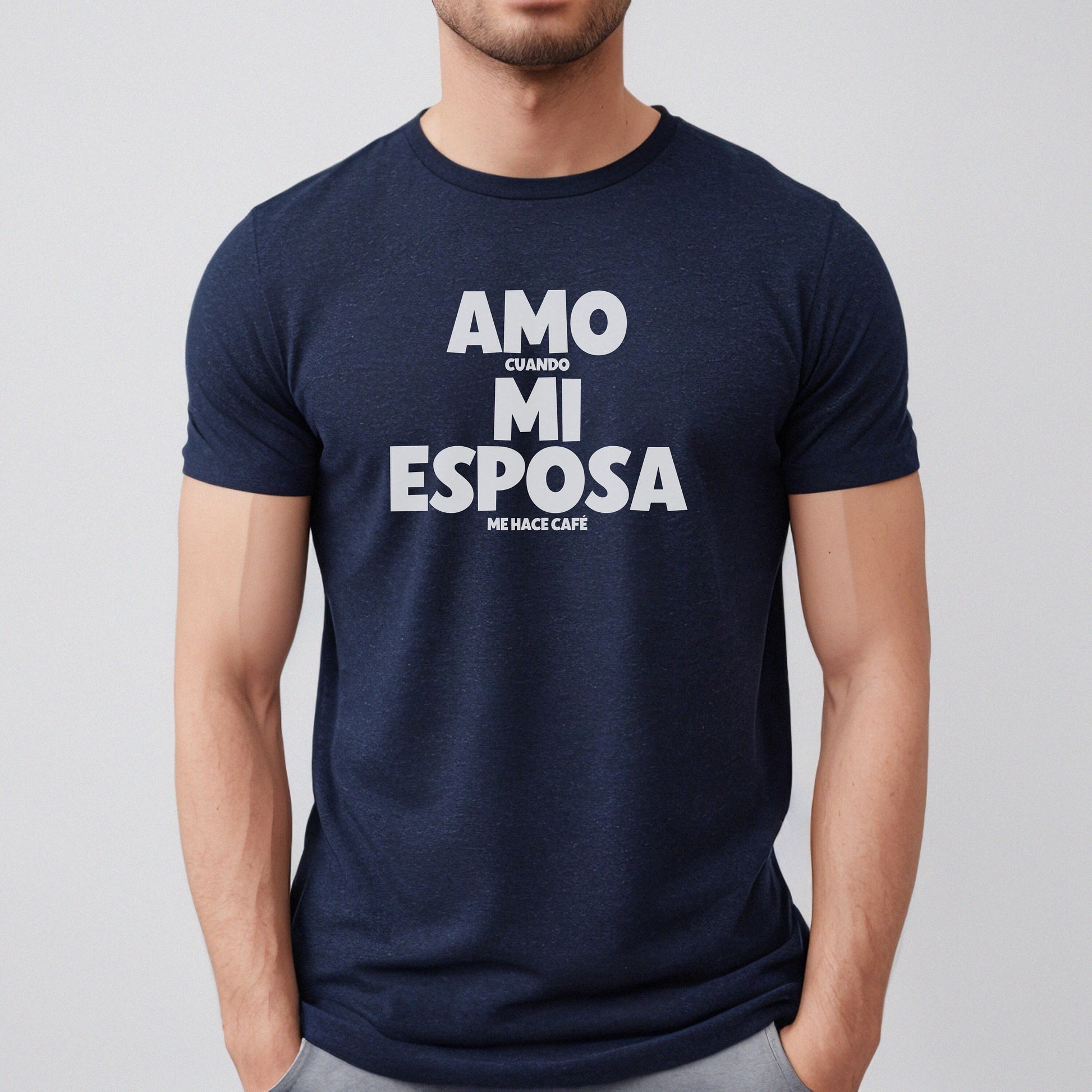 Amo Mi Esposa, Regalo Para Esposo, Regalos Para Hombre, Mens Funny Shirts, Funny Men's Shirts, Gifts For Him, Dia Del Padre, Café Shirt