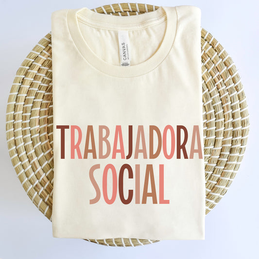 Trabajadora Social Shirt, Social Worker Shirt, Trabajadora Social T Shirt, Social Worker T Shirt, Social Worker, Trabajadora Social Gift