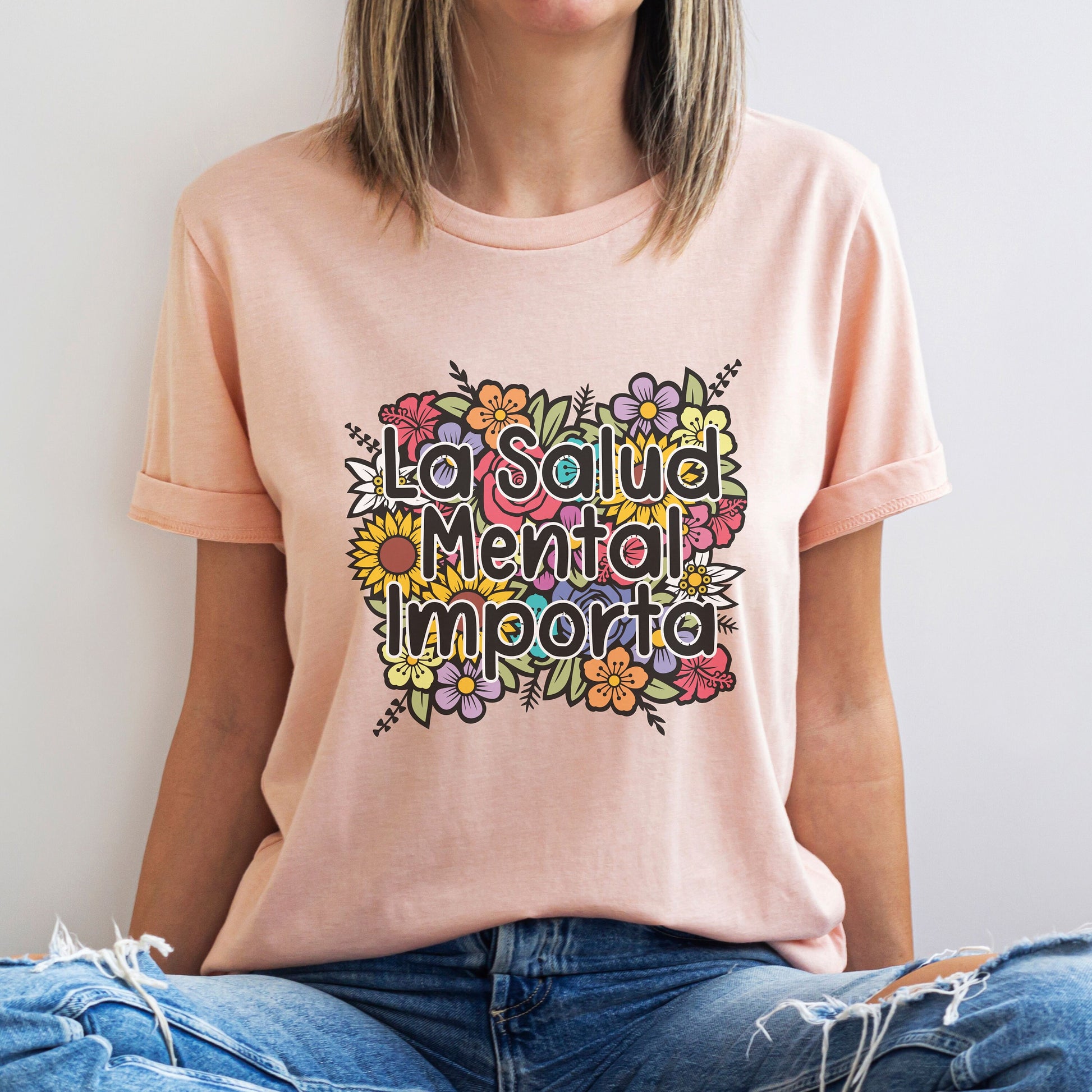 La Salud Mental, Mental Health Matters, Salud Mental, Mental Health Quote T-Shirt, School Psychologists, Counselor Gifts, Anxiety Shirt