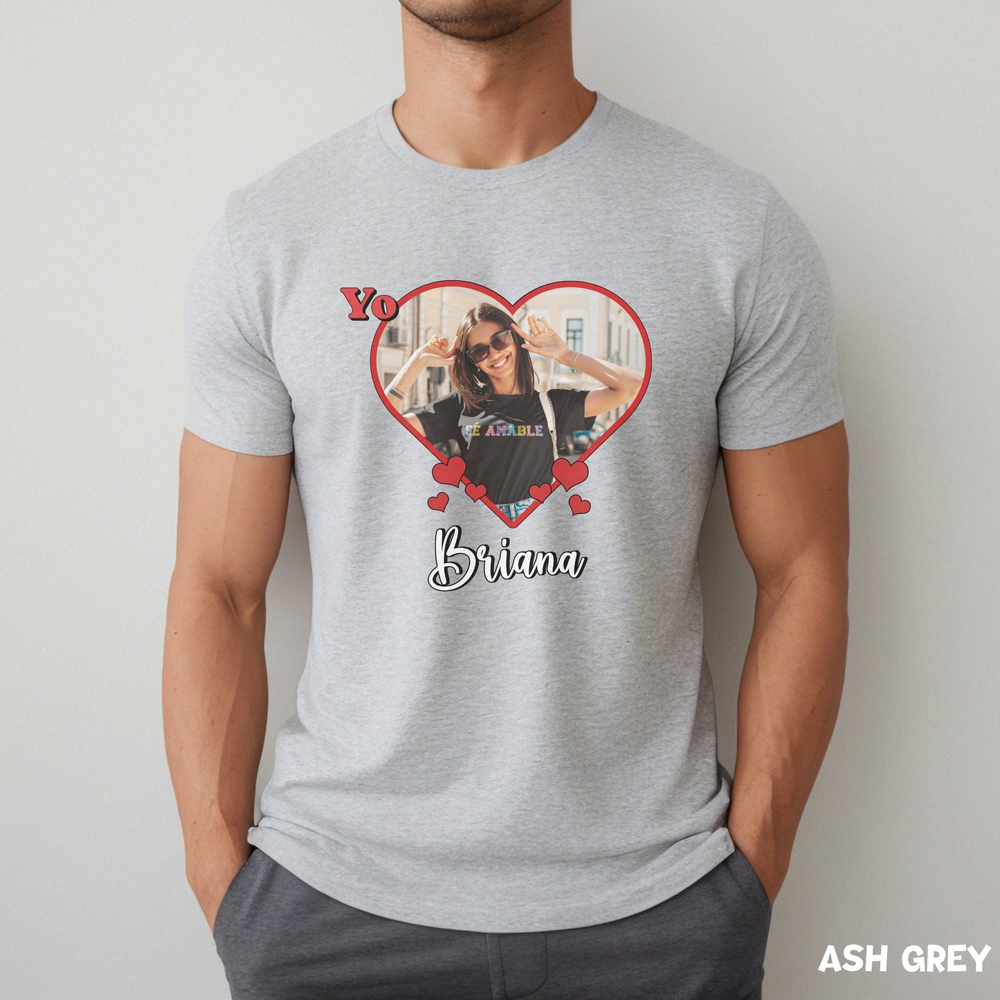 i Heart My Girlfriend Shirt, Custom Girlfriend Tshirt, Girlfriend Shirt Custom, I Love My Girlfriend, Custom Girlfriend Shirt