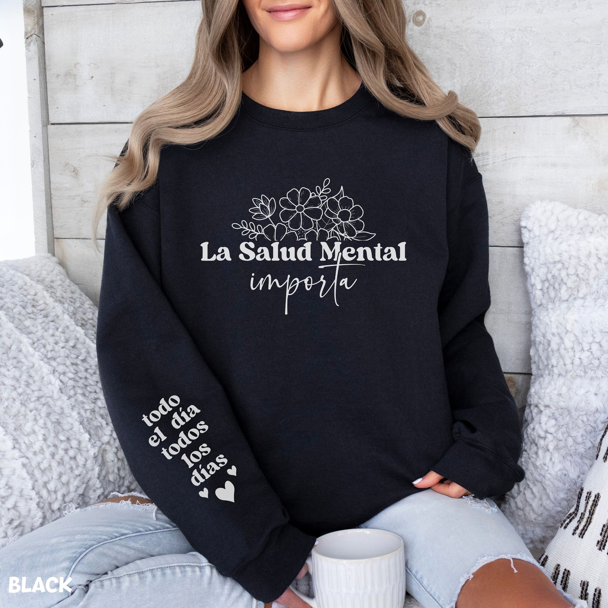 Mental Health Matters Sweatshirt, Mental Health Sweatshirt, Mental Health Matters Sweatshirt, Mental Health Sweater, La Salud Mental Importa