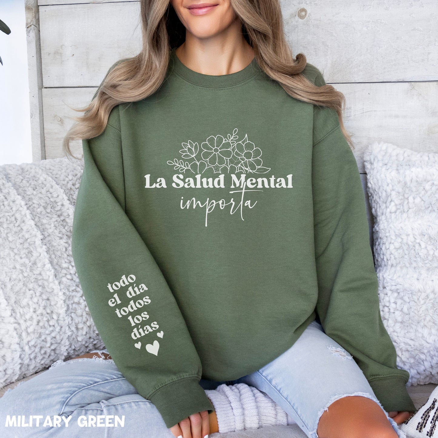 Mental Health Matters Sweatshirt, Mental Health Sweatshirt, Mental Health Matters Sweatshirt, Mental Health Sweater, La Salud Mental Importa