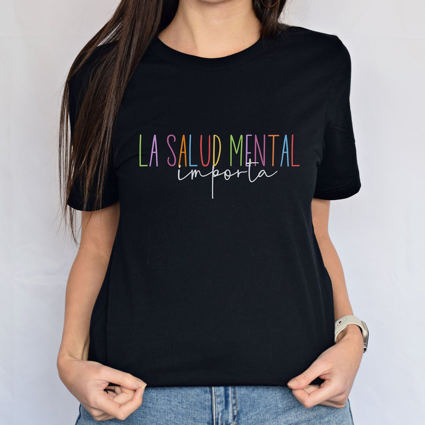 La Salud Mental, Mental Health Matters, Salud Mental, Mental Health Quote T-Shirt, School Psychologists, Counselor Gifts, Anxiety Shirt