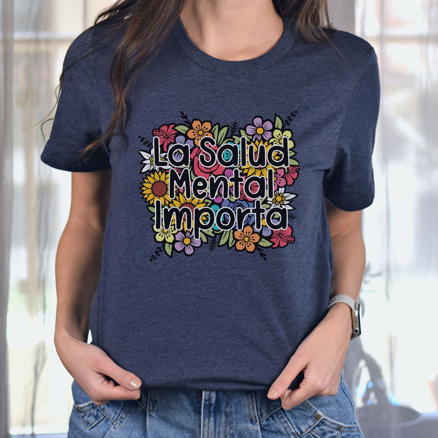 La Salud Mental, Mental Health Matters, Salud Mental, Mental Health Quote T-Shirt, School Psychologists, Counselor Gifts, Anxiety Shirt