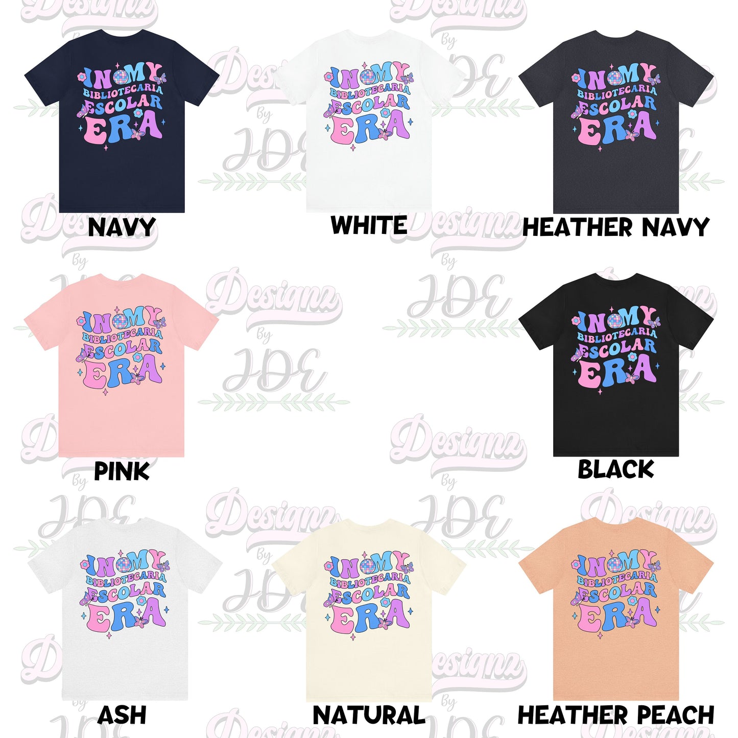 In My Bibliotecaria Escolar Era, School Librarian Shirt, School Librarian Gift, In My School Librarian Era Shirt, Custom School Librarian