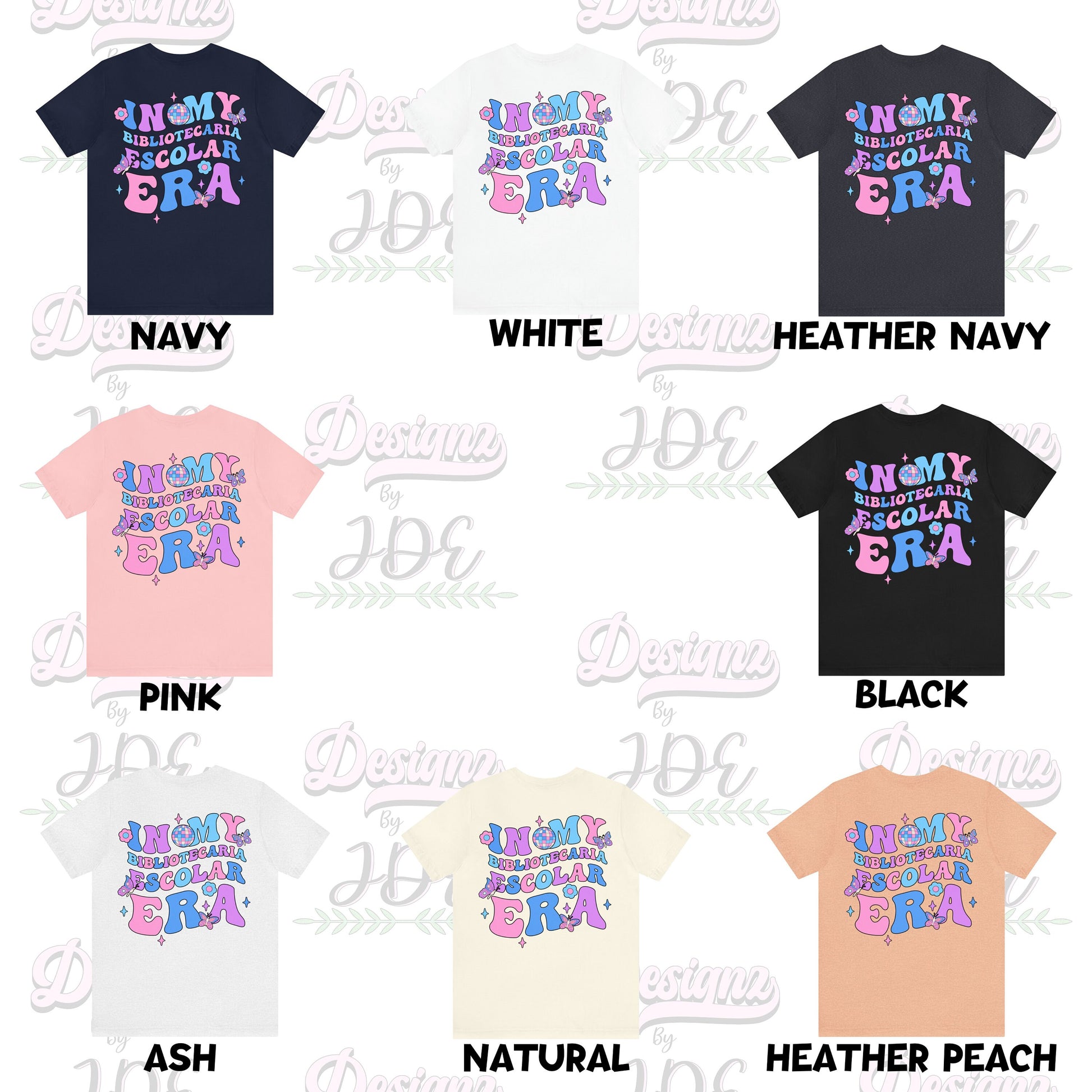 In My Bibliotecaria Escolar Era, School Librarian Shirt, School Librarian Gift, In My School Librarian Era Shirt, Custom School Librarian